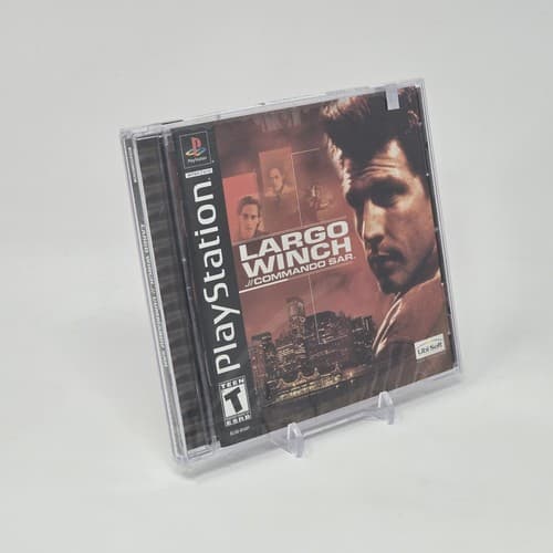 Largo Winch: Commando Sar (PlayStation 1 PS1) BRAND NEW FACTORY SEALED