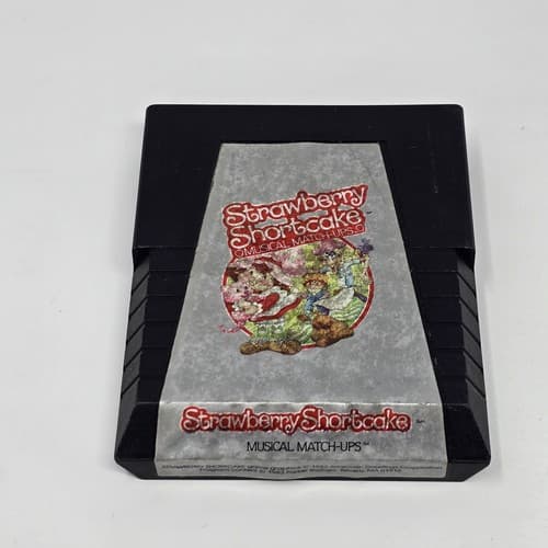 Strawberry Shortcake: Musical Match-Ups (Atari 2600) CLEANED & TESTED