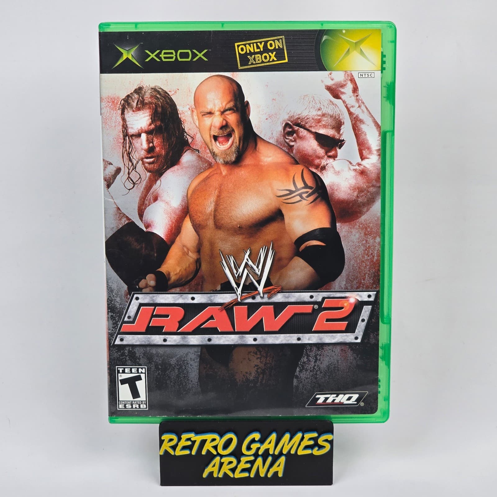 WWE Raw 2 (Original Xbox) Case & Disc