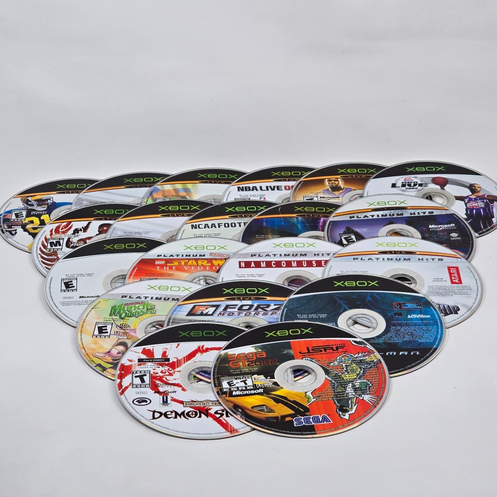 Lot of 100x Loose Original Xbox Discs LOT G (UNTESTED) Some will need resurfaced - Thumbnail 2