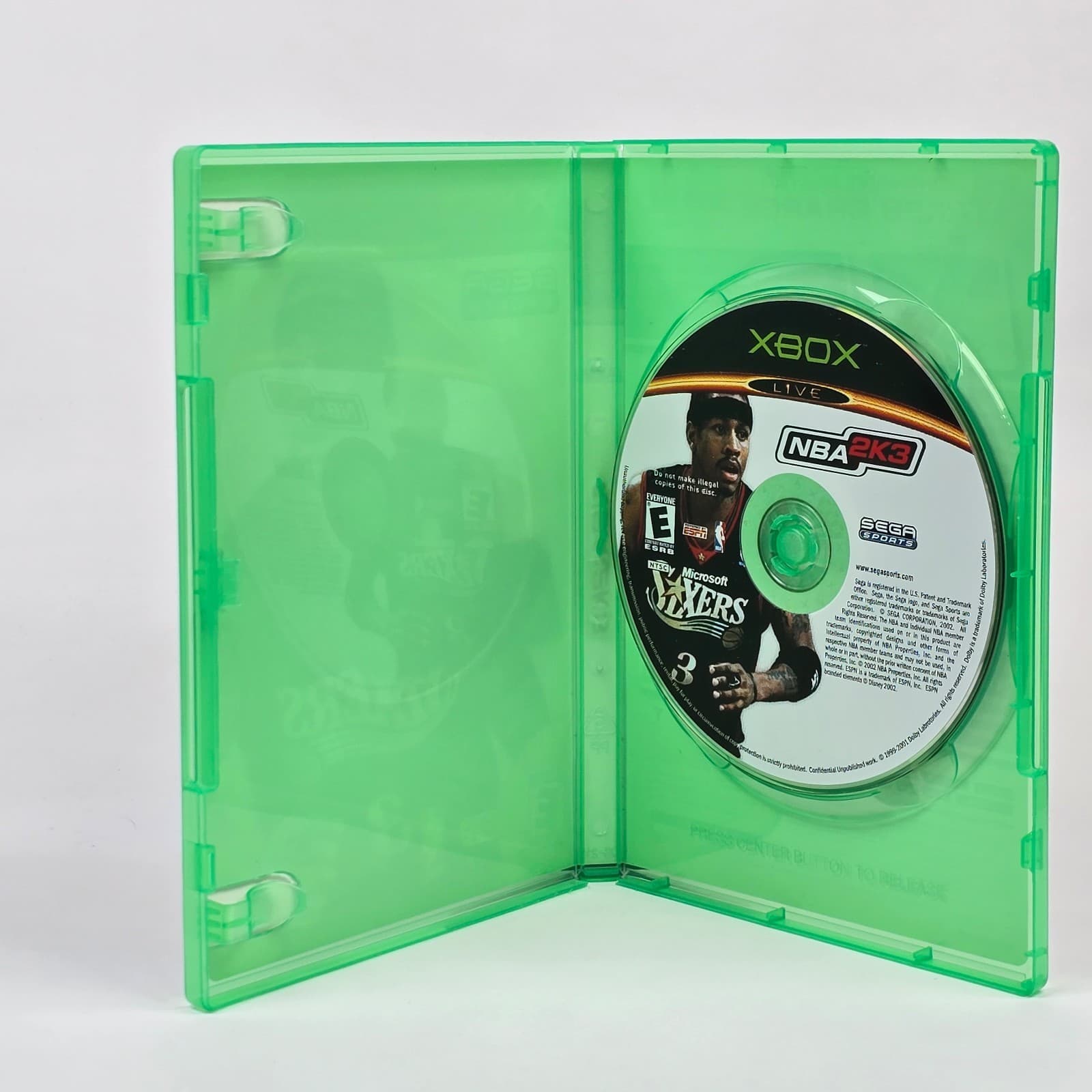 NBA 2K3 (Original Xbox) Case & Disc - Thumbnail 2