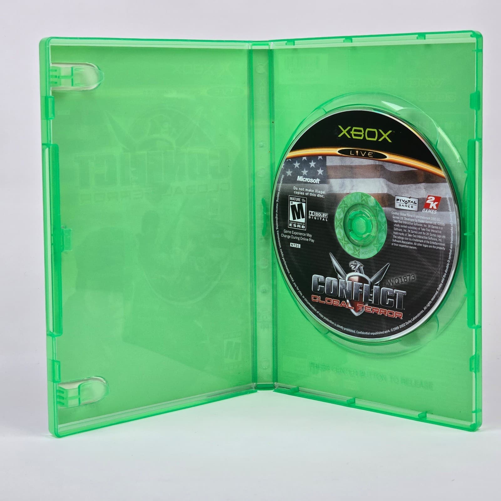 Conflict: Global Terror (Original Xbox) Case & Disc - Thumbnail 2
