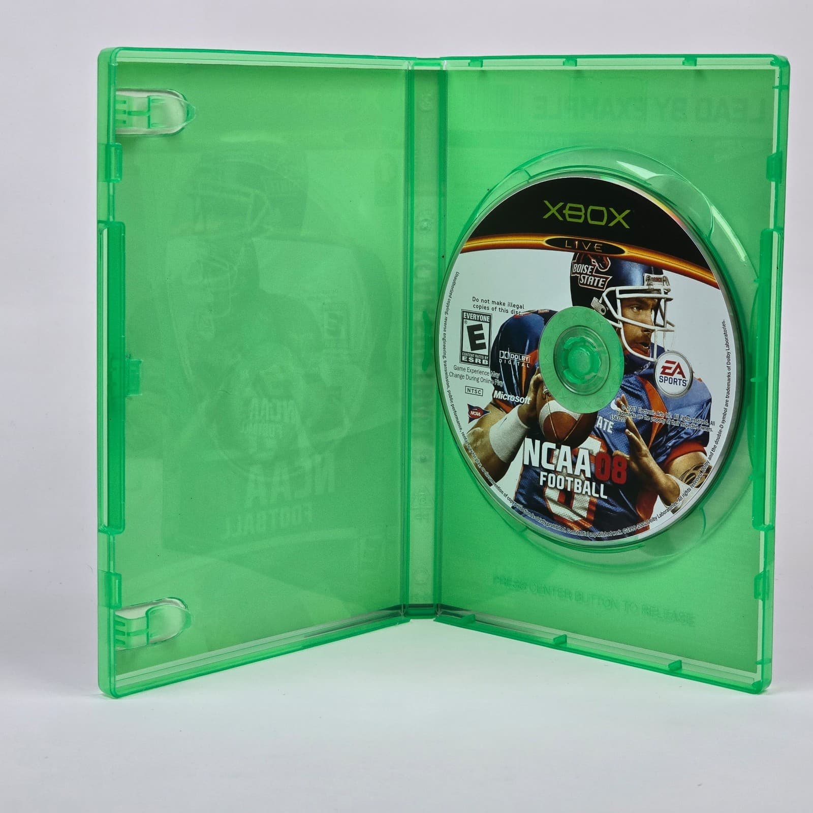 NCAA Football 08 (Original Xbox) Case & Disc - Thumbnail 2
