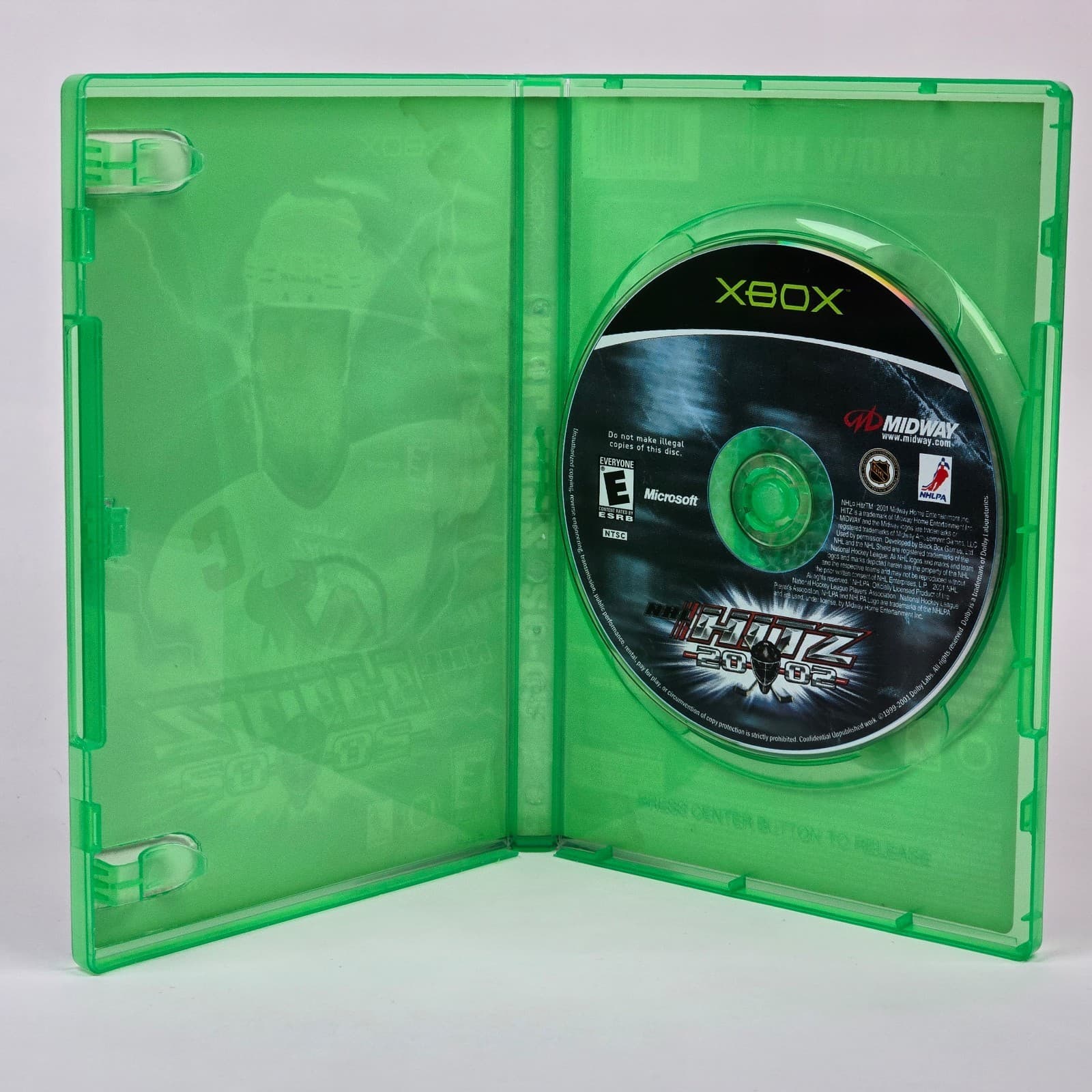 NHL Hitz 2002 (Original Xbox) Case & Disc - Thumbnail 2