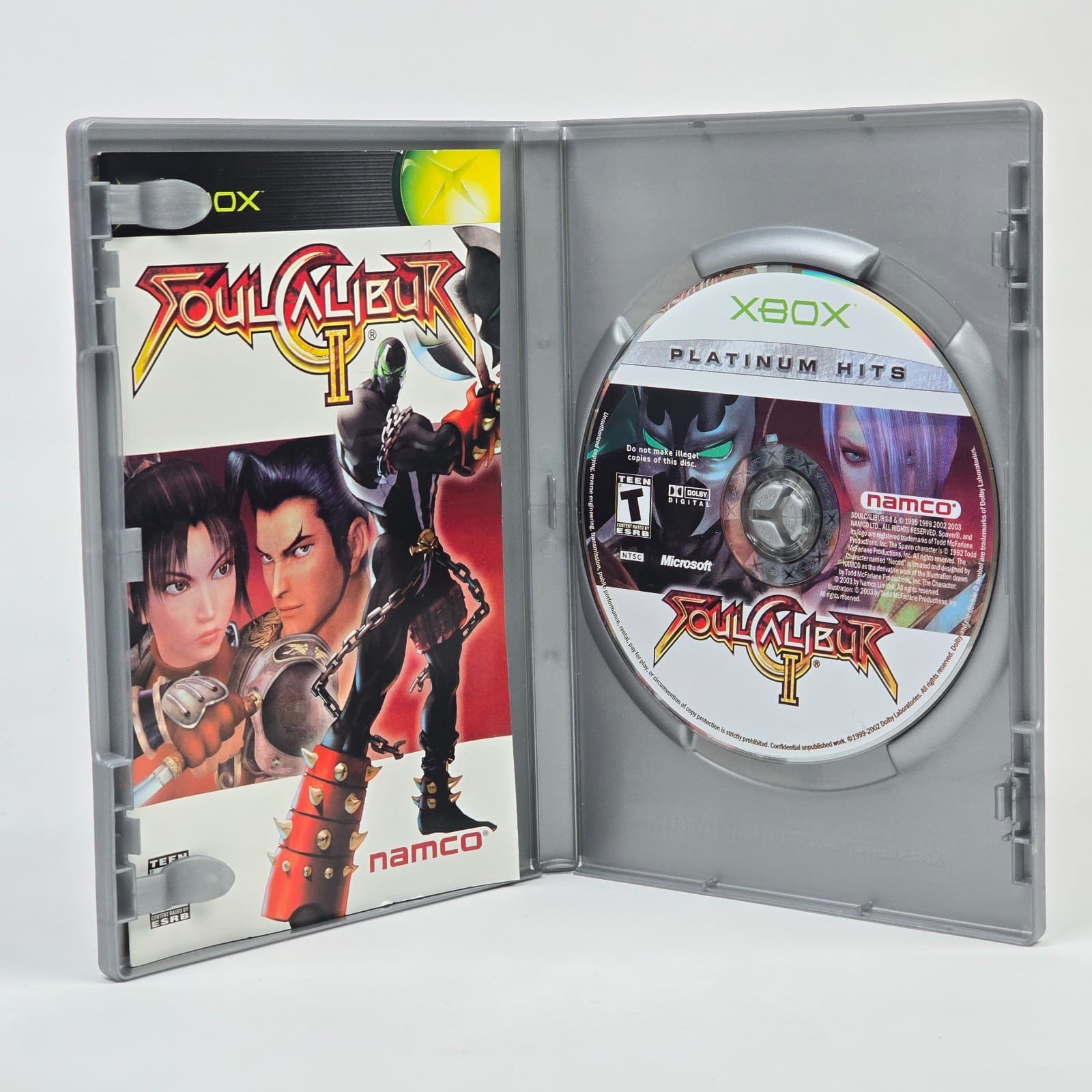 Soul Calibur II 2 (Original Xbox) Platinum CIB COMPLETE & TESTED - Thumbnail 2