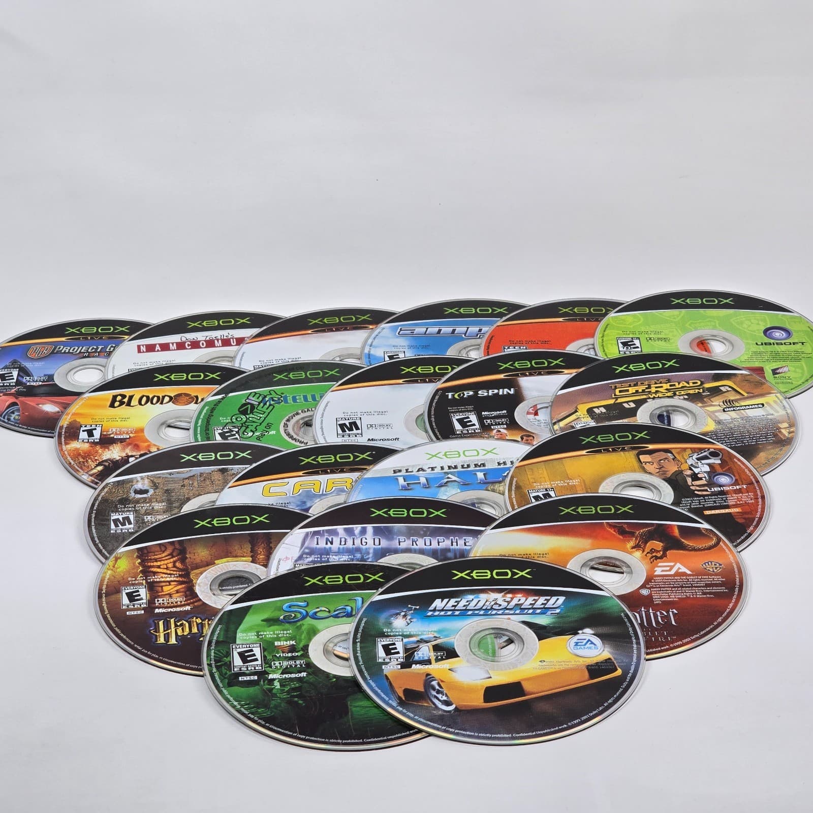 Lot of 100x Loose Original Xbox Discs LOT G (UNTESTED) Some will need resurfaced - Thumbnail 6
