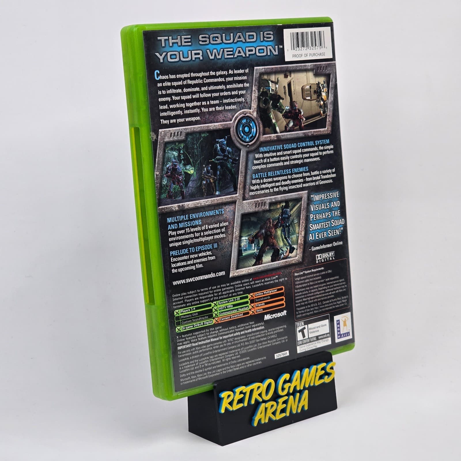 💿REFURBISHED Star Wars: Republic Commando (Original Xbox) BL CIB & TESTED 💿 - Thumbnail 4