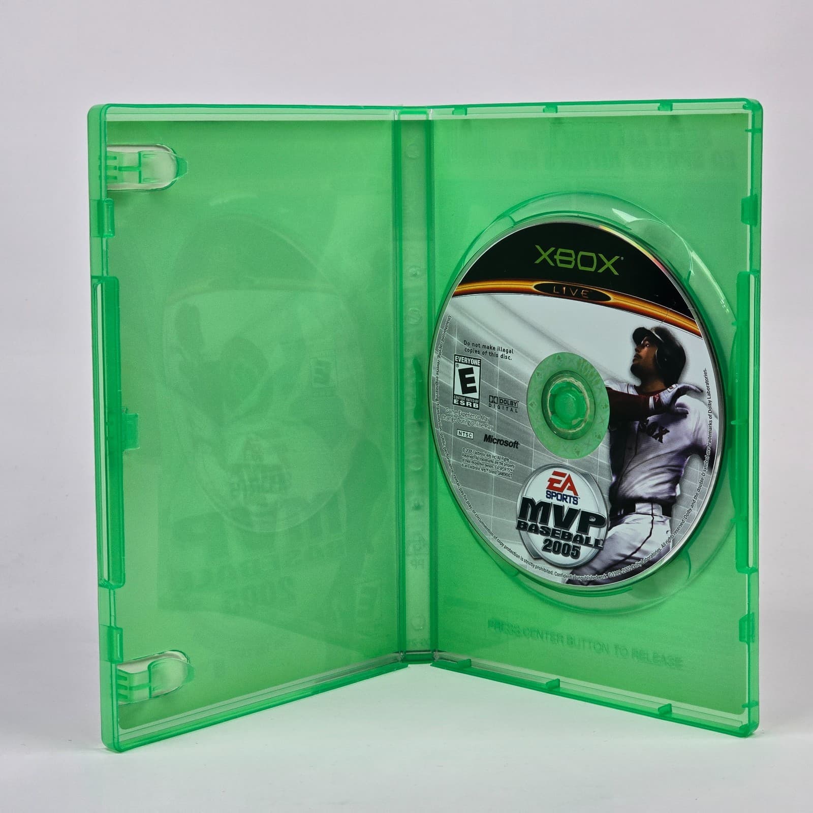 MVP Baseball 2005 (Original Xbox) Case & Disc TESTED - Thumbnail 2