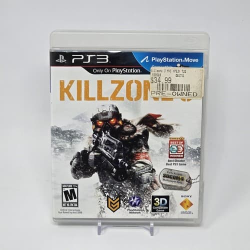 KillZone 3 (PlayStation 3 PS3) Case & Disc TESTED