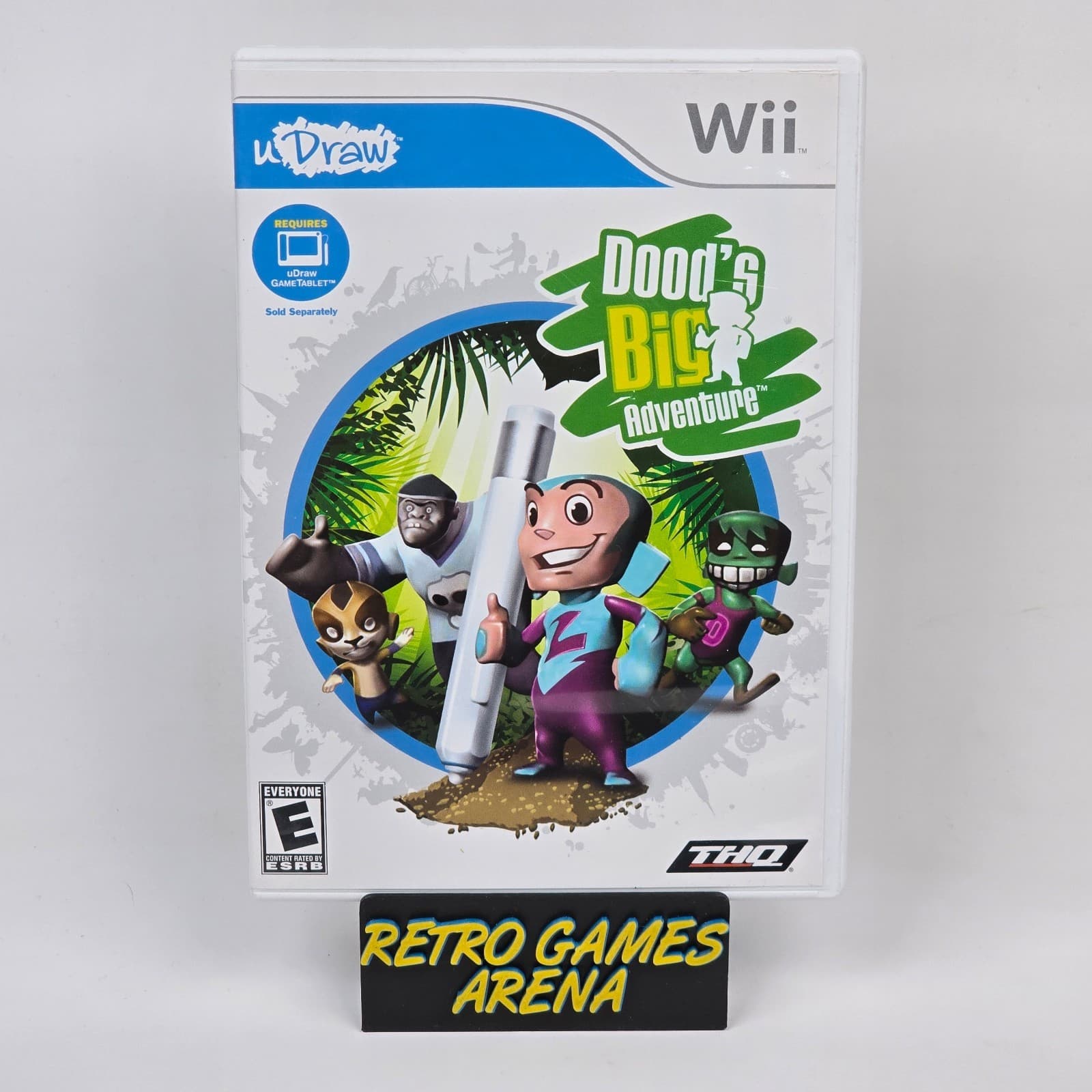 Dood's Big Adventure (Nintendo Wii) Case & Disc