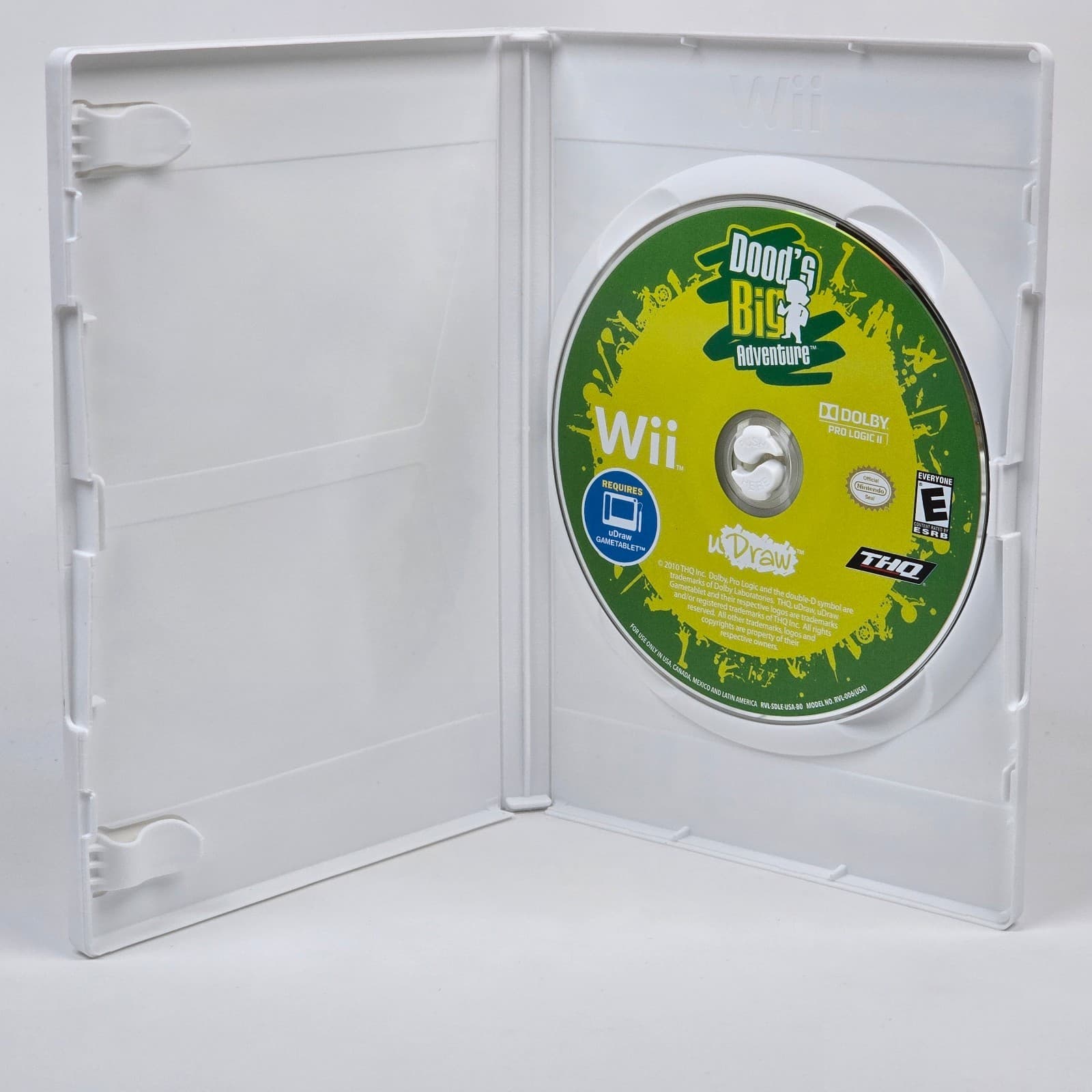 Dood's Big Adventure (Nintendo Wii) Case & Disc - Thumbnail 2
