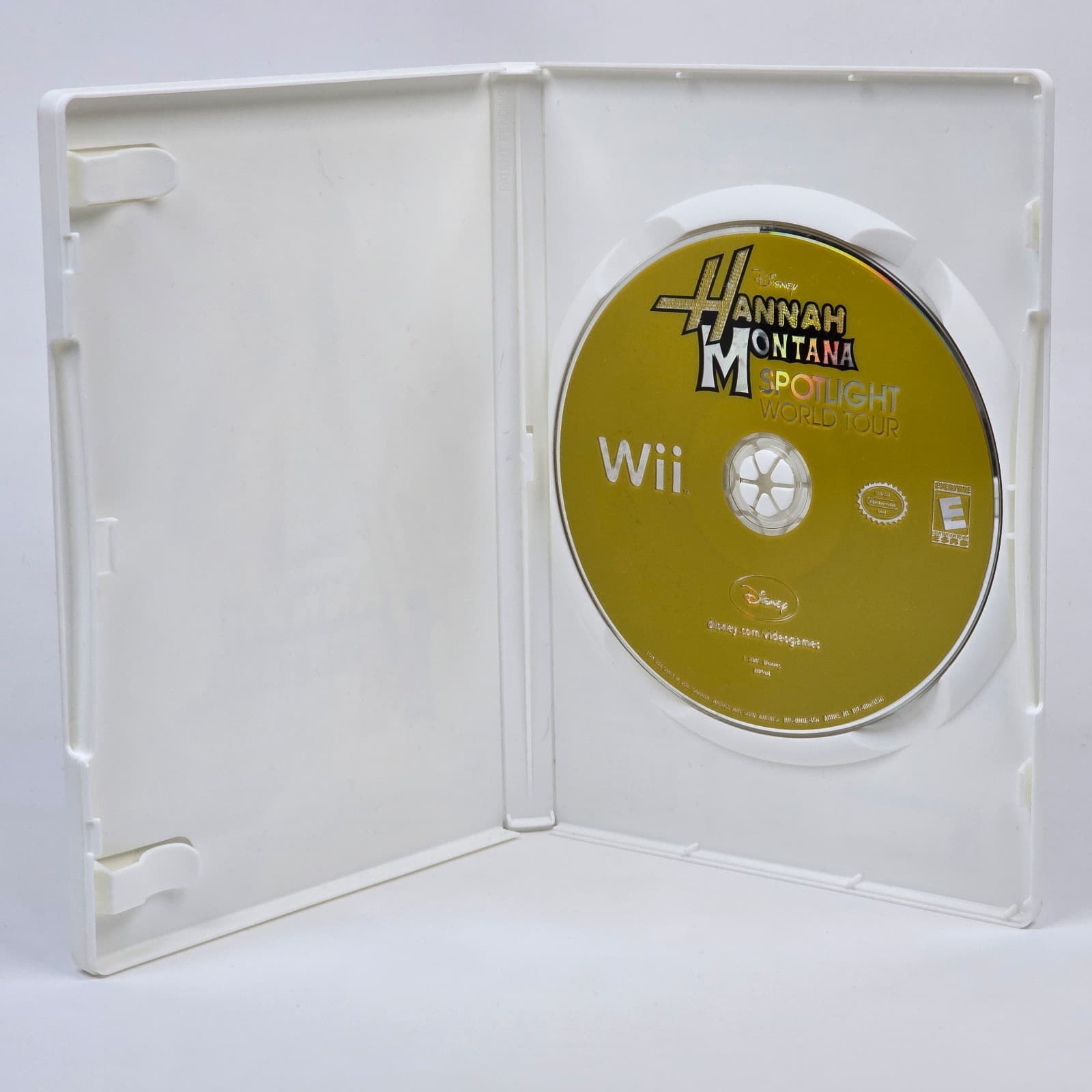 Hannah Montana: Spotlight World Tour (Nintendo Wii) Case & Disc - Thumbnail 2