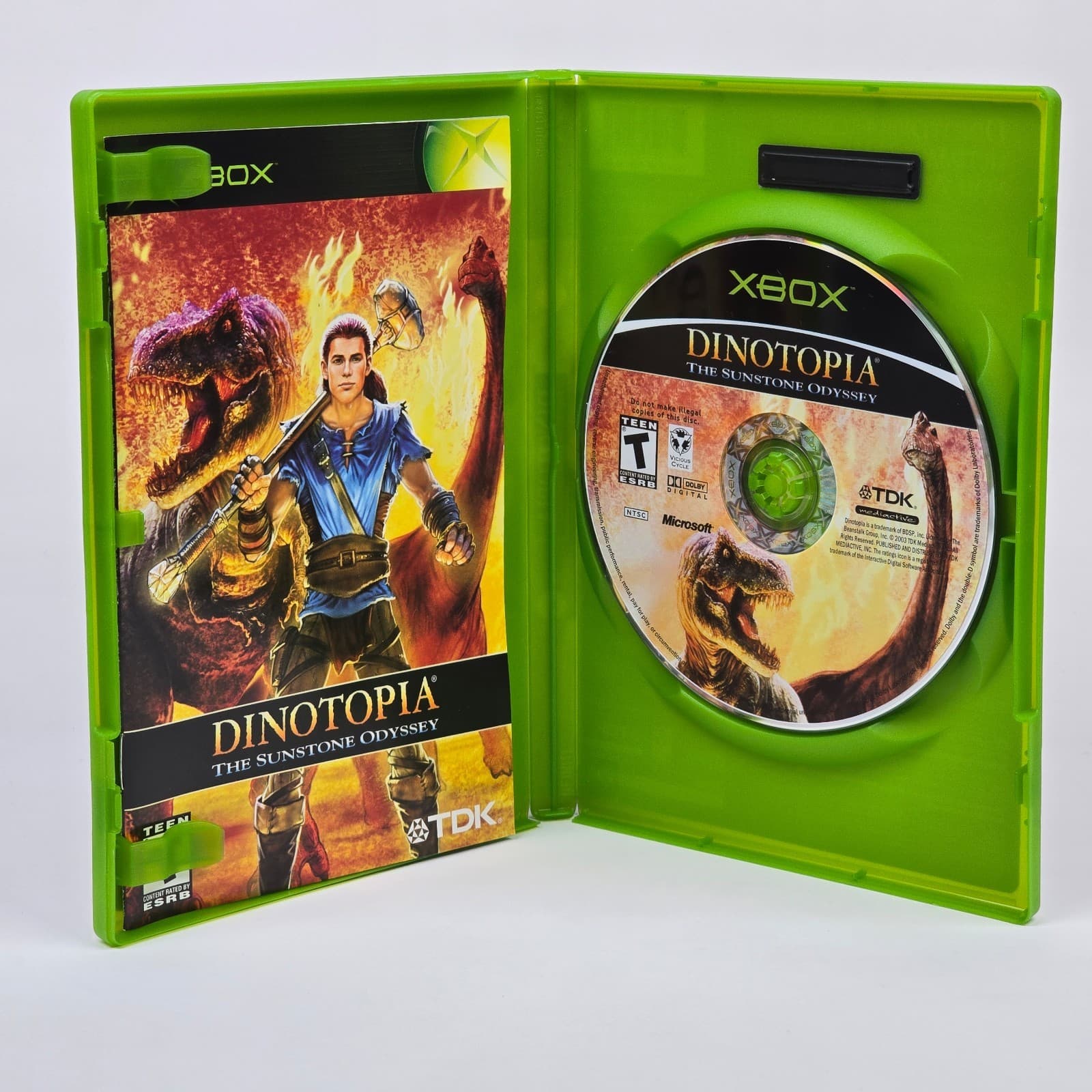 Dinotopia: The Sunstone Odyssey (Original Xbox) CIB COMPLETE - Thumbnail 2