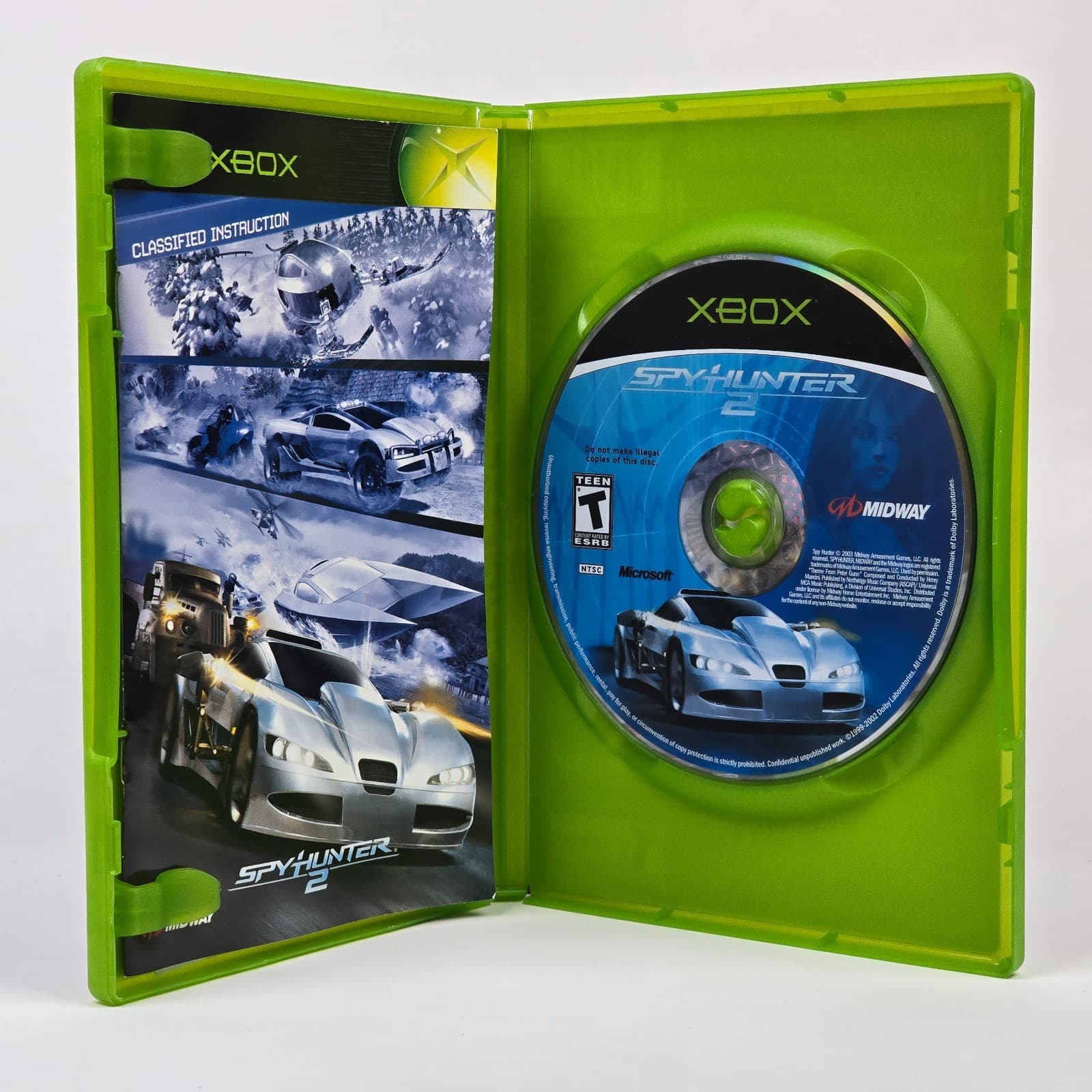SpyHunter Spy Hunter 2 (Original Xbox) CIB COMPLETE - Thumbnail 2