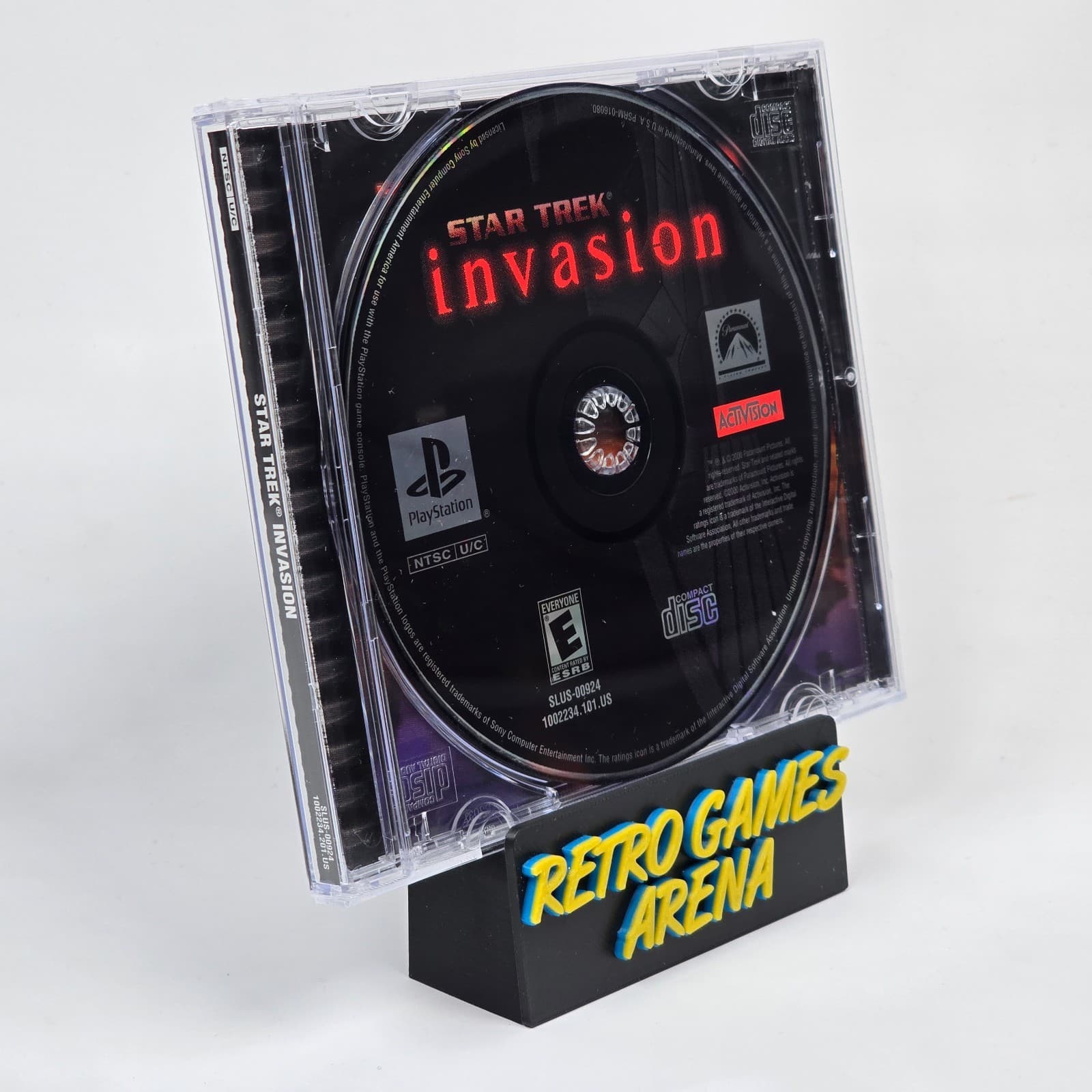 Star Trek: Invasion (PlayStation 1 PS1) Case & Disc