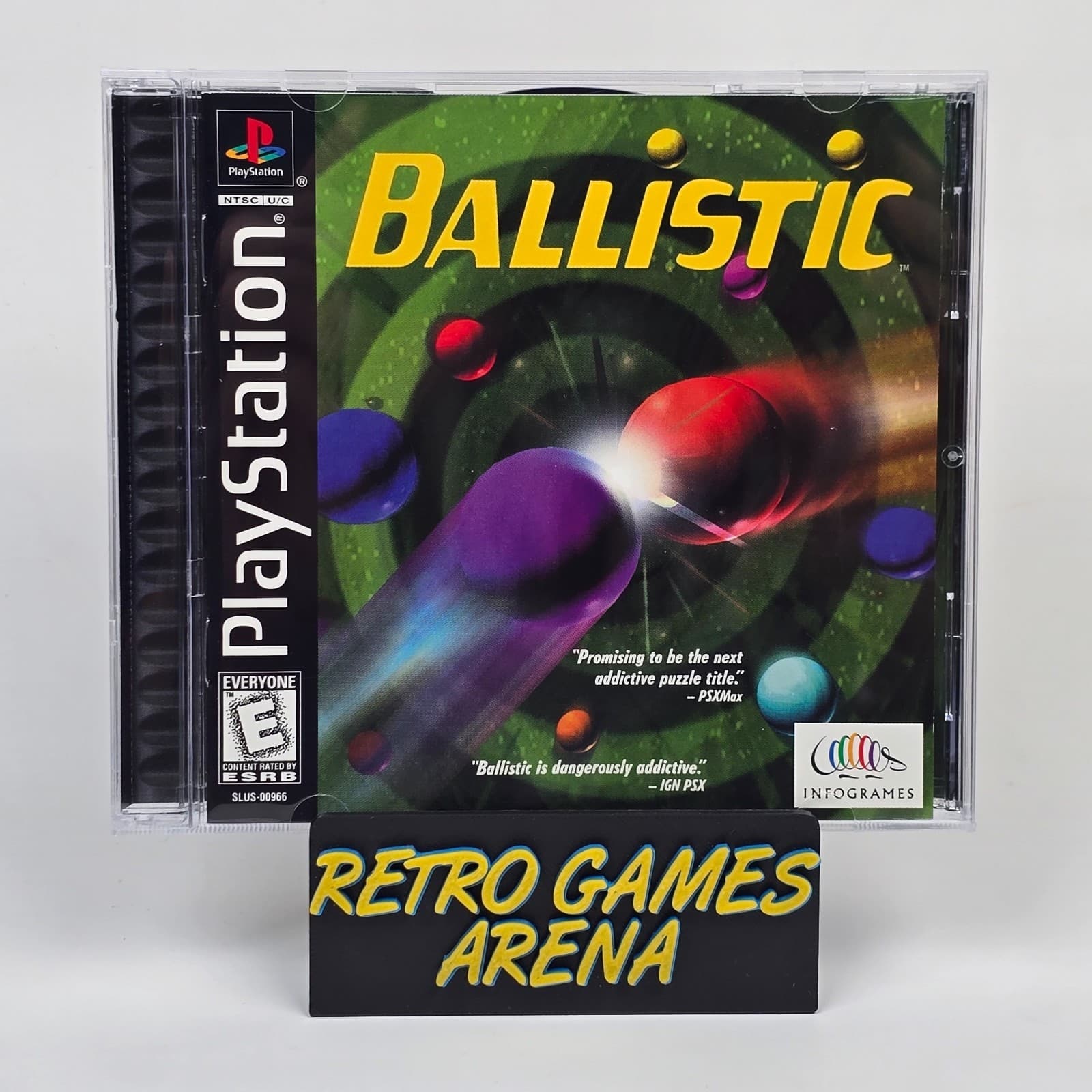 Ballistic (PlayStation 1 PS1) CIB COMPLETE
