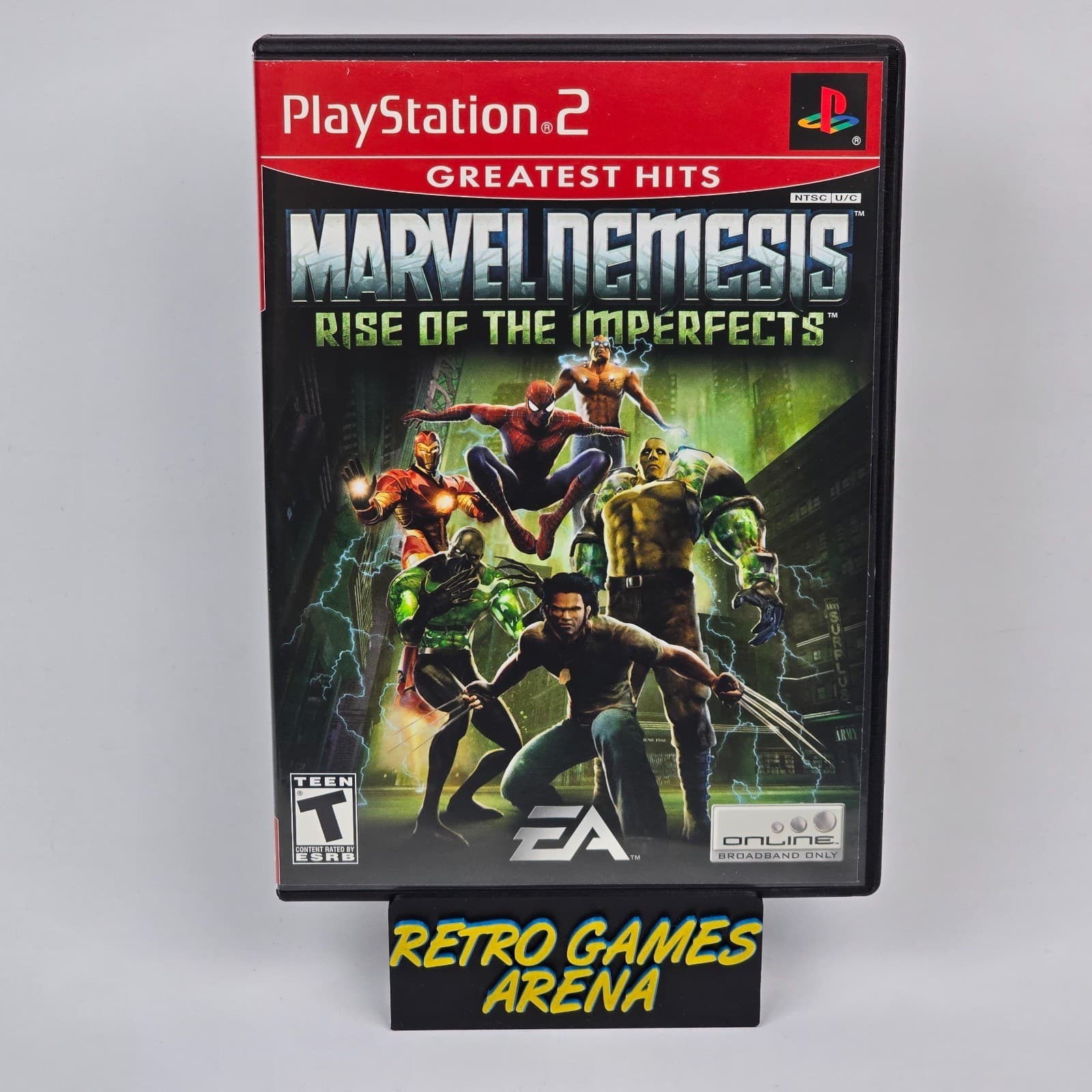 Marvel Nemsis: Rise of the Imperfects (PlayStation 2 PS2) GH CIB COMPLETE