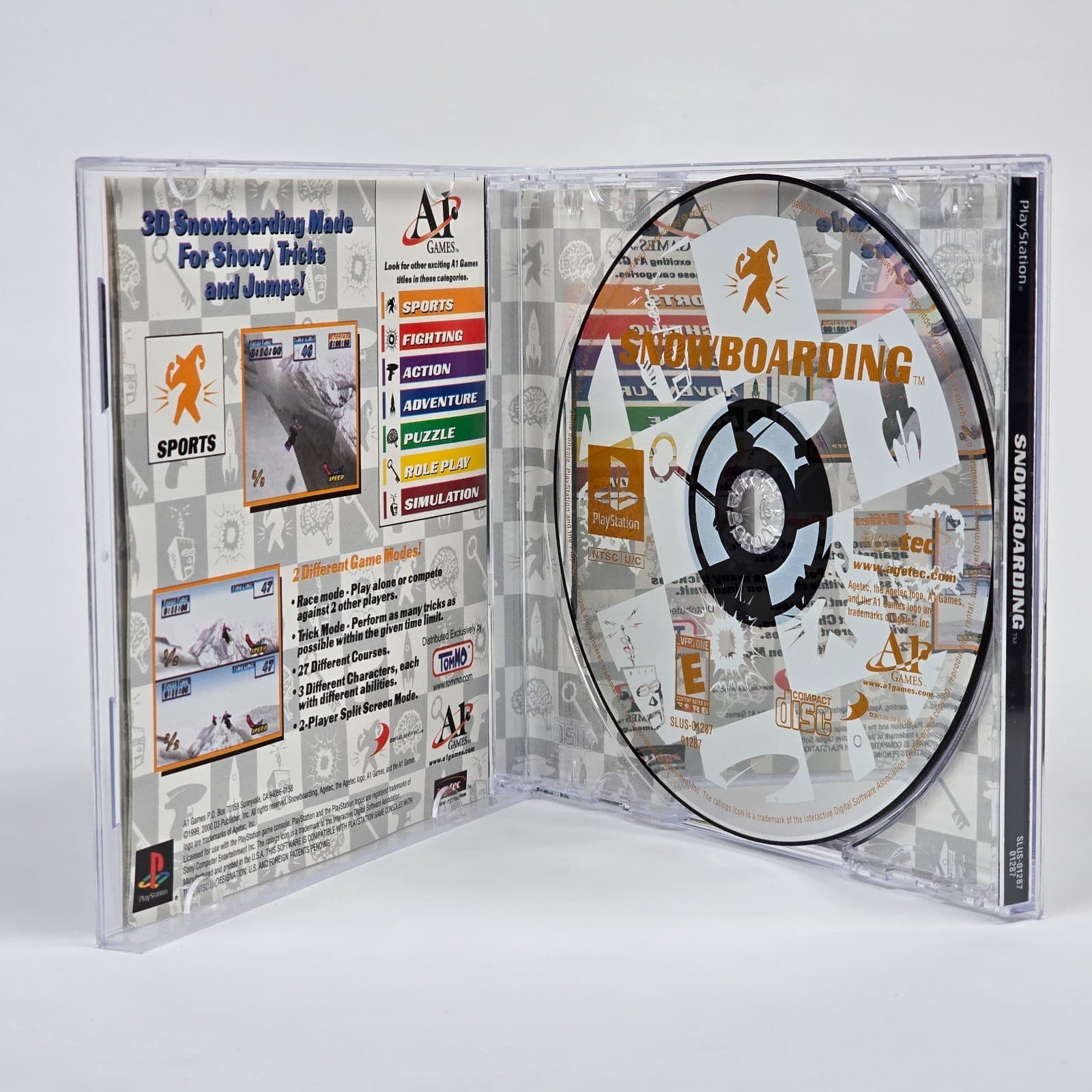 Snowboarding (PlayStation 1 PS1) CIB COMPLETE - Thumbnail 2
