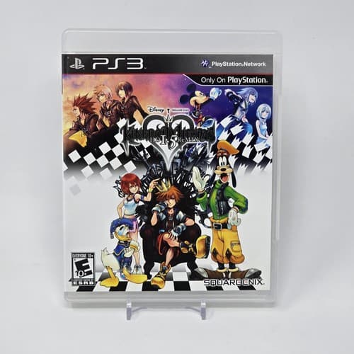 Kingdom Hearts HD 1.5 ReMIX (PlayStation 3 PS3) Black Label CIB & TESTED