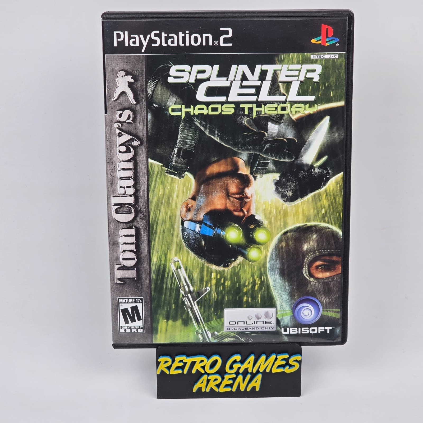 Splinter Cell: Chaos Theory (PlayStation 2 PS2) Black Label CIB COMPLETE