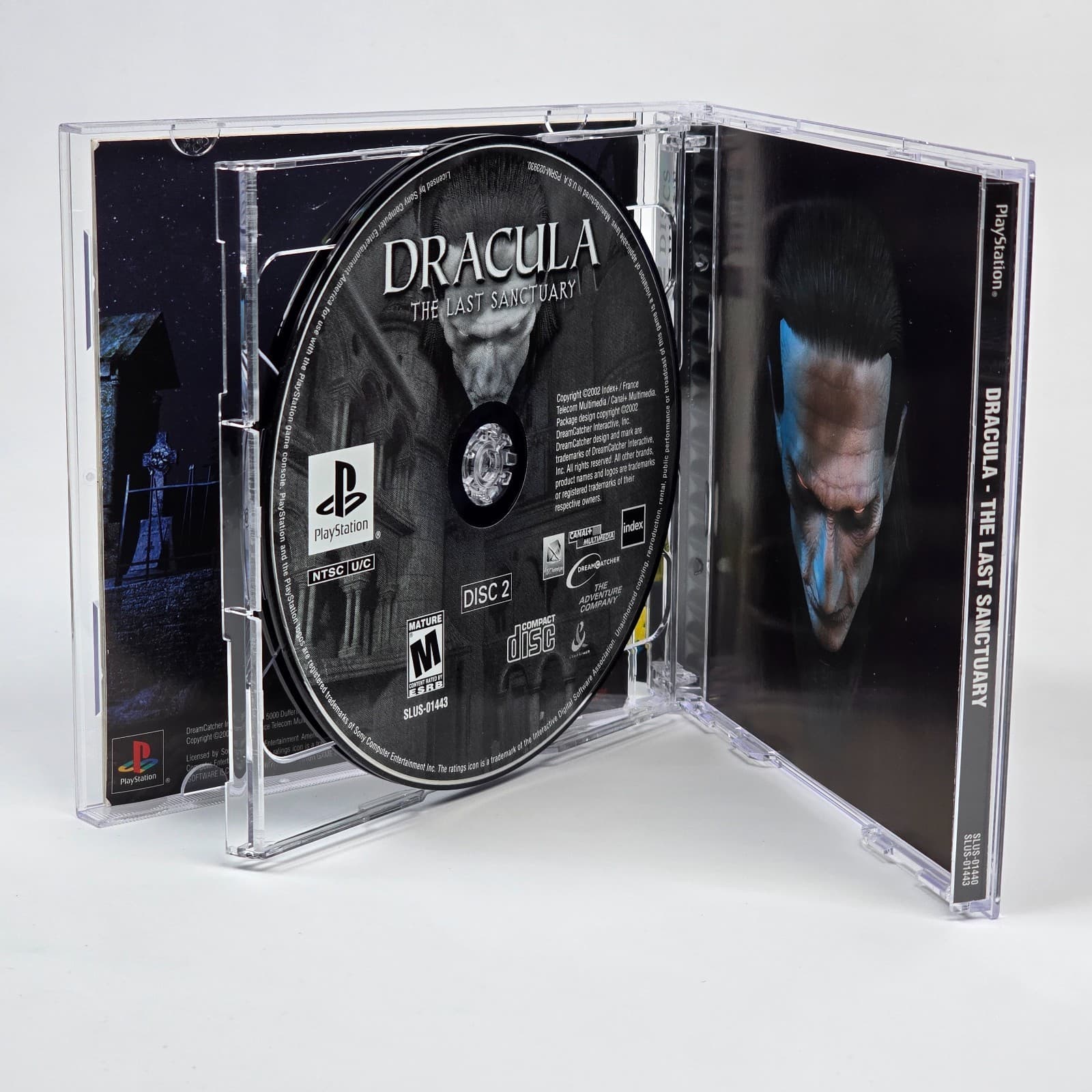 Dracula: The Last Sanctuary (PlayStation 1 PS1) CIB COMPLETE - Thumbnail 3