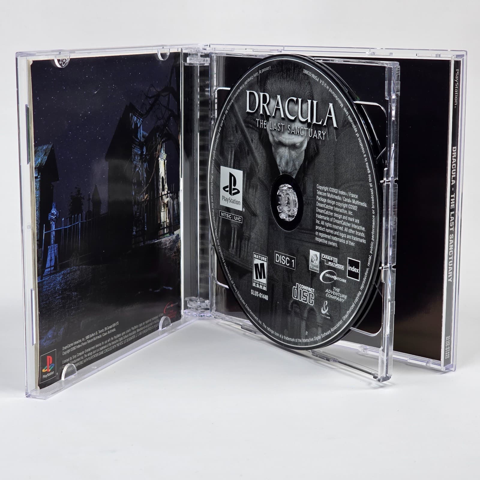 Dracula: The Last Sanctuary (PlayStation 1 PS1) CIB COMPLETE - Thumbnail 2