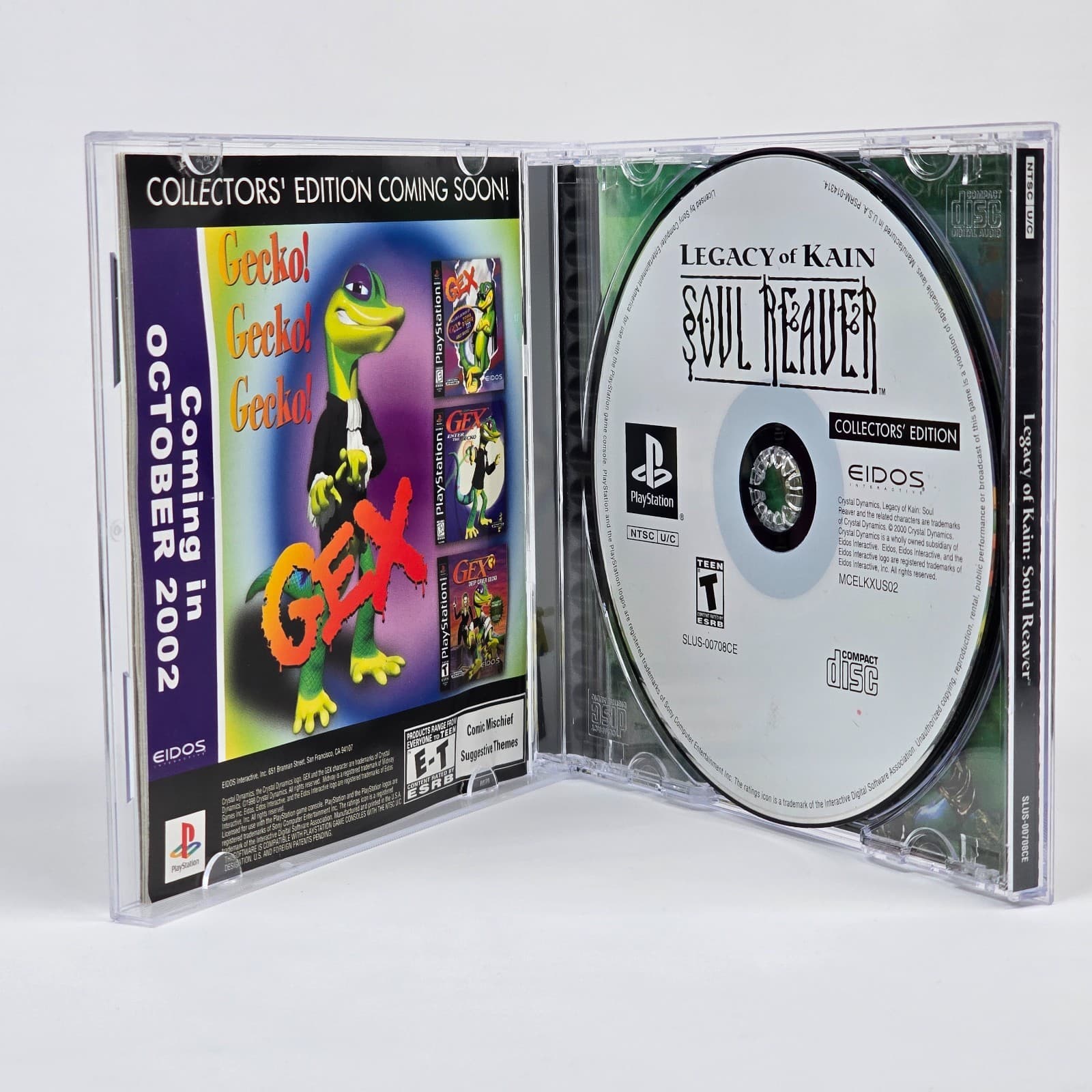 Legacy of Kain: Soul Reaver (PlayStation 1 PS1) Collector's Edition CIB COMPLETE - Thumbnail 2