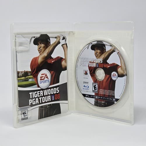 Tiger Woods PGA Tour 08 (PlayStation 3 PS3) CIB COMPLETE & TESTED - Thumbnail 2