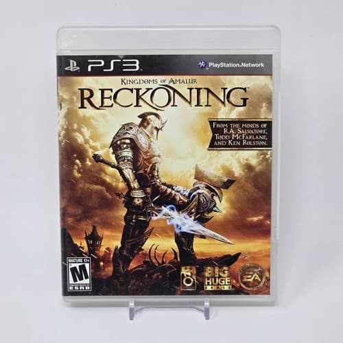 Kingdoms of Amalur: Reckoning (PlayStation 3 PS3) Black Label CIB & TESTED