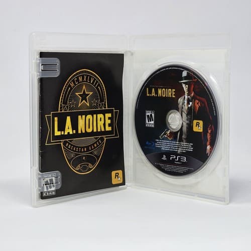 L.A. Noire (PlayStation 3 PS3) Black Label CIB COMPLETE & TESTED - Thumbnail 2