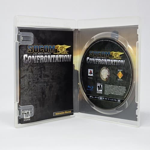 SOCOM US Navy SEALS: Confrontation (PlayStation 3 PS3) Black Label CIB & TESTED - Thumbnail 2