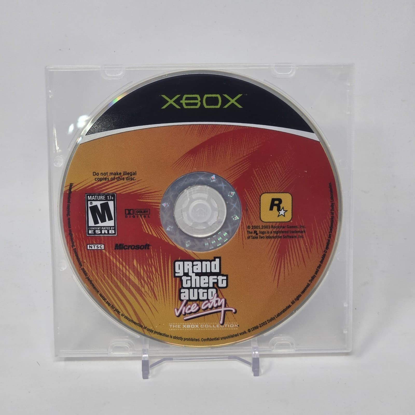 Grand Theft Auto: Vice City (Original Xbox) Disc TESTED