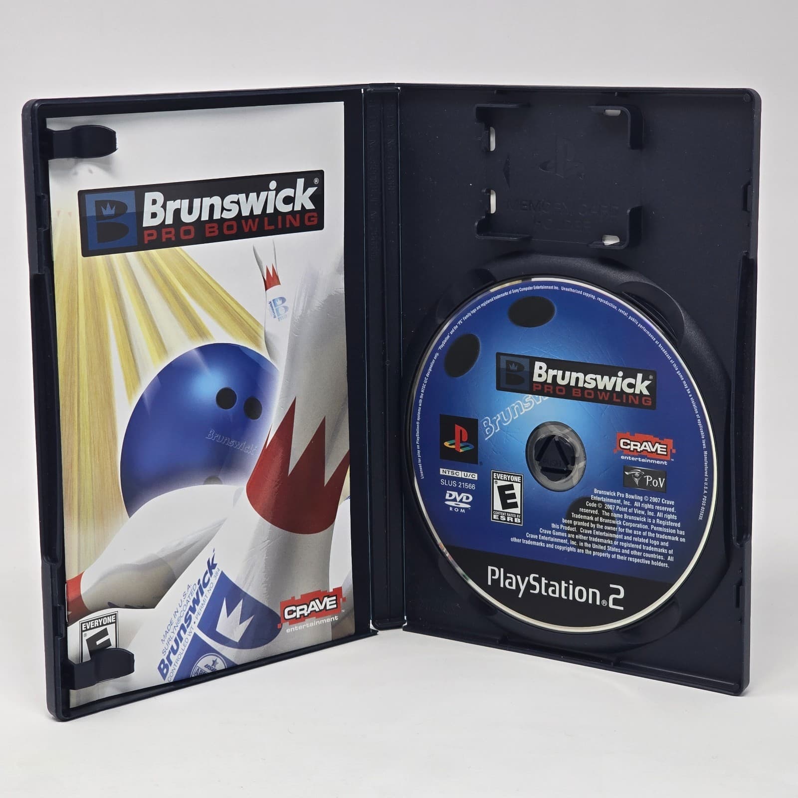 Brunswick Pro Bowling (PlayStation 2 PS2) CIB COMPLETE & TESTED - Thumbnail 2