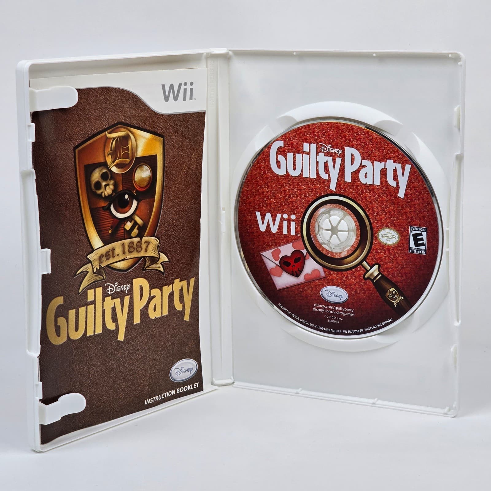 Disney Guilty Party (Nintendo Wii) CIB COMPLETE - Thumbnail 2