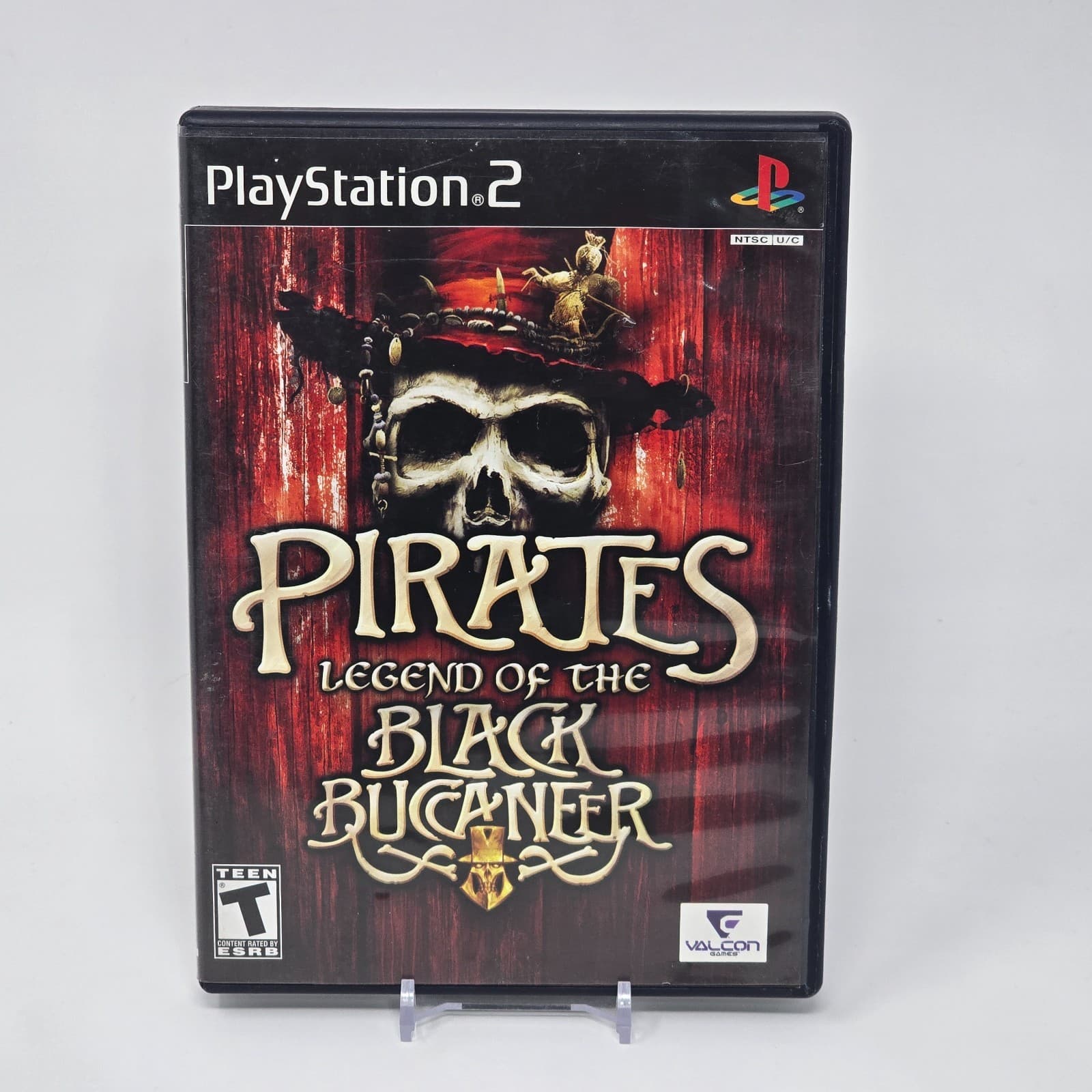 Pirates: Legend of the Black Buccaneer (PlayStation 2 PS2) Case & Disc TESTED
