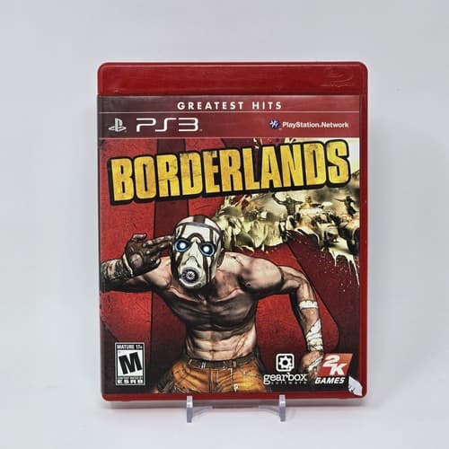 Borderlands (PlayStation 3 PS3) Greatest Hits CIB COMPLETE & TESTED