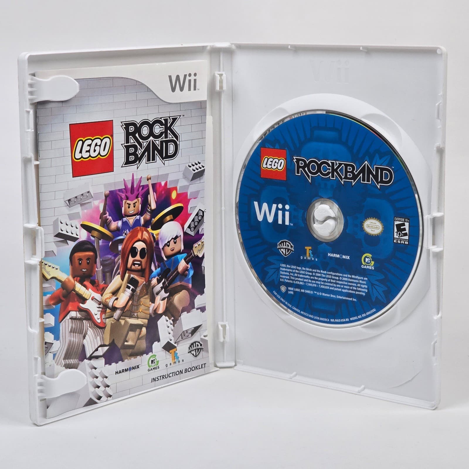 LEGO Rock Band (Nintendo Wii) CIB COMPLETE - Thumbnail 2