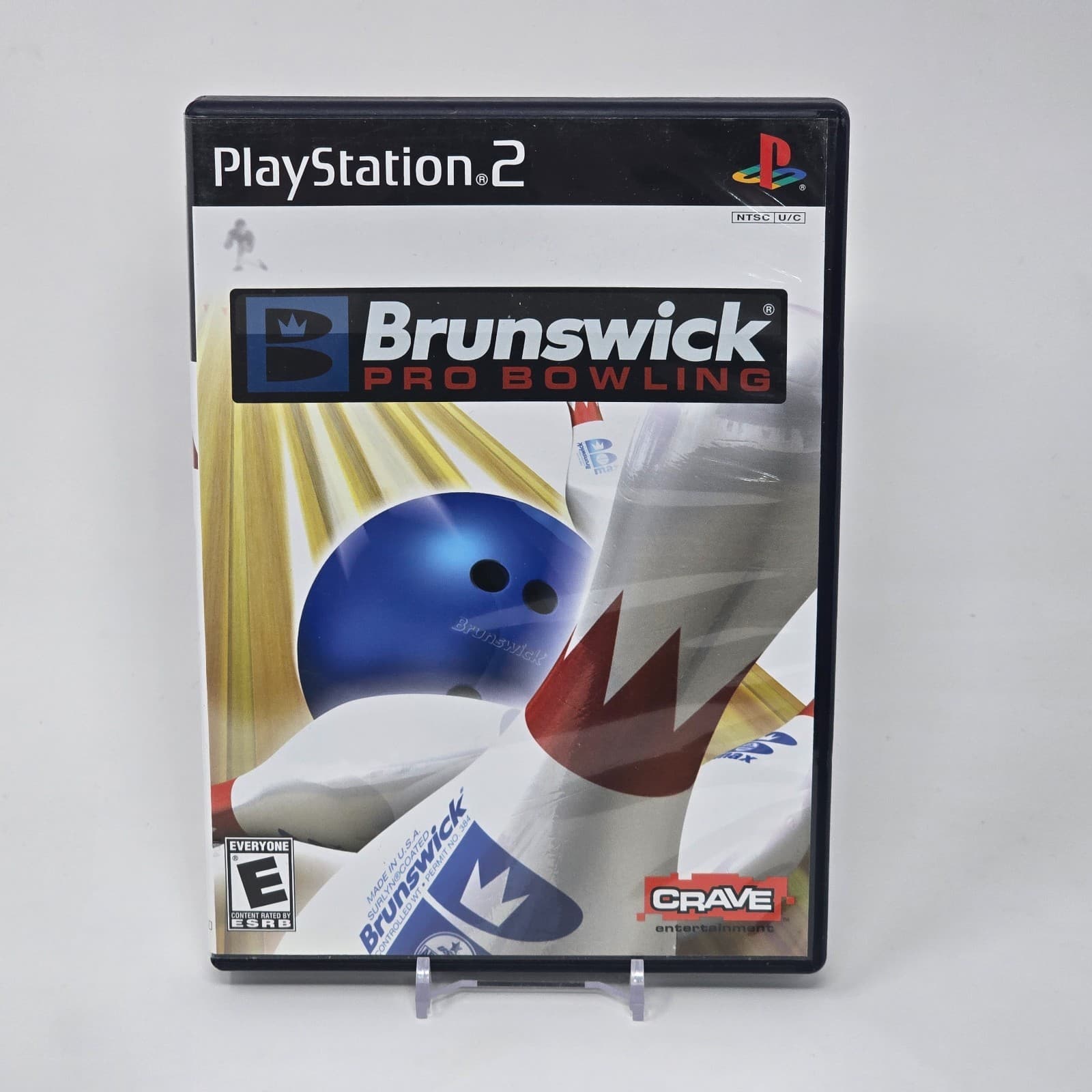 Brunswick Pro Bowling (PlayStation 2 PS2) CIB COMPLETE & TESTED