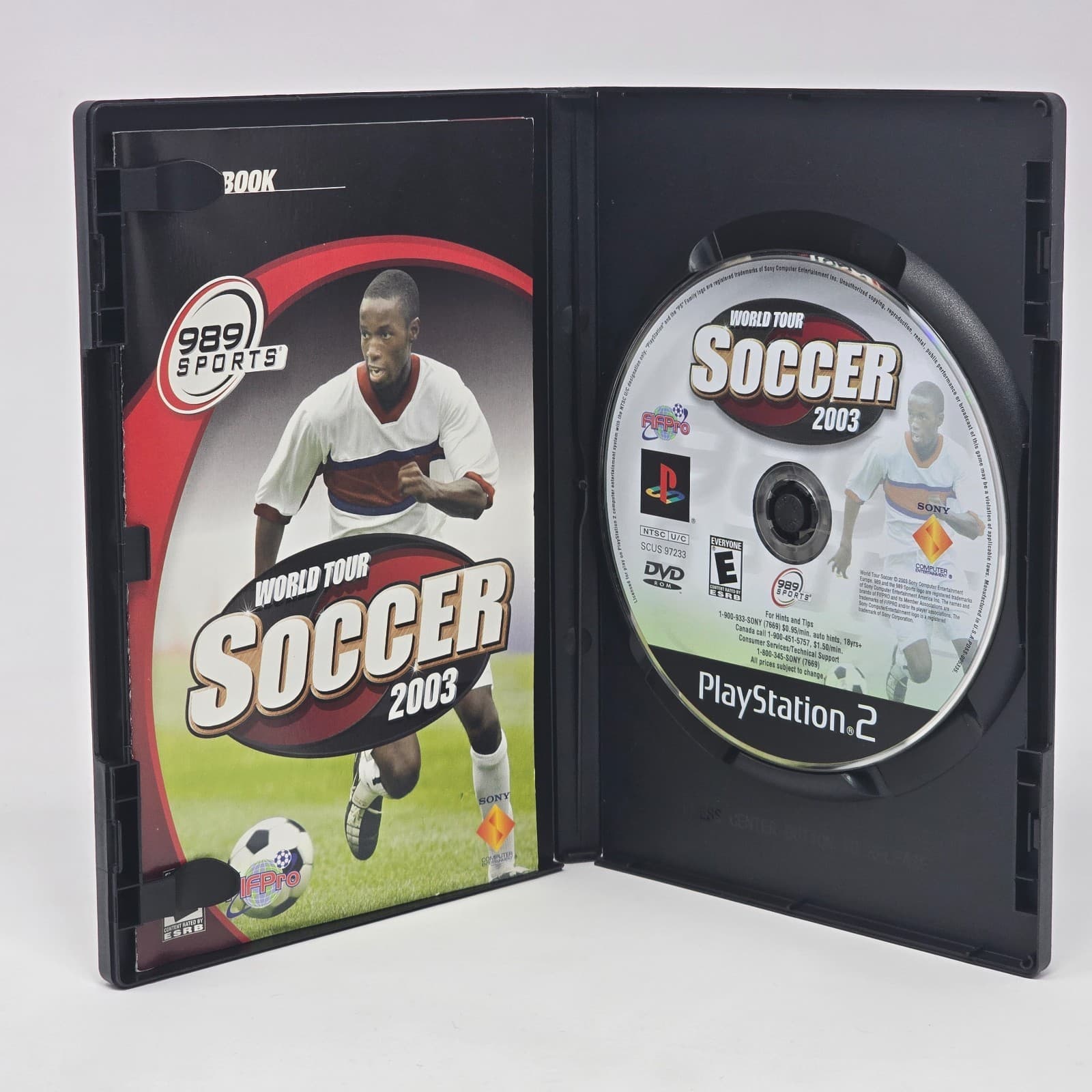 World Tour Soccer 2003 (PlayStation 2 PS2) CIB COMPLETE & TESTED - Thumbnail 2
