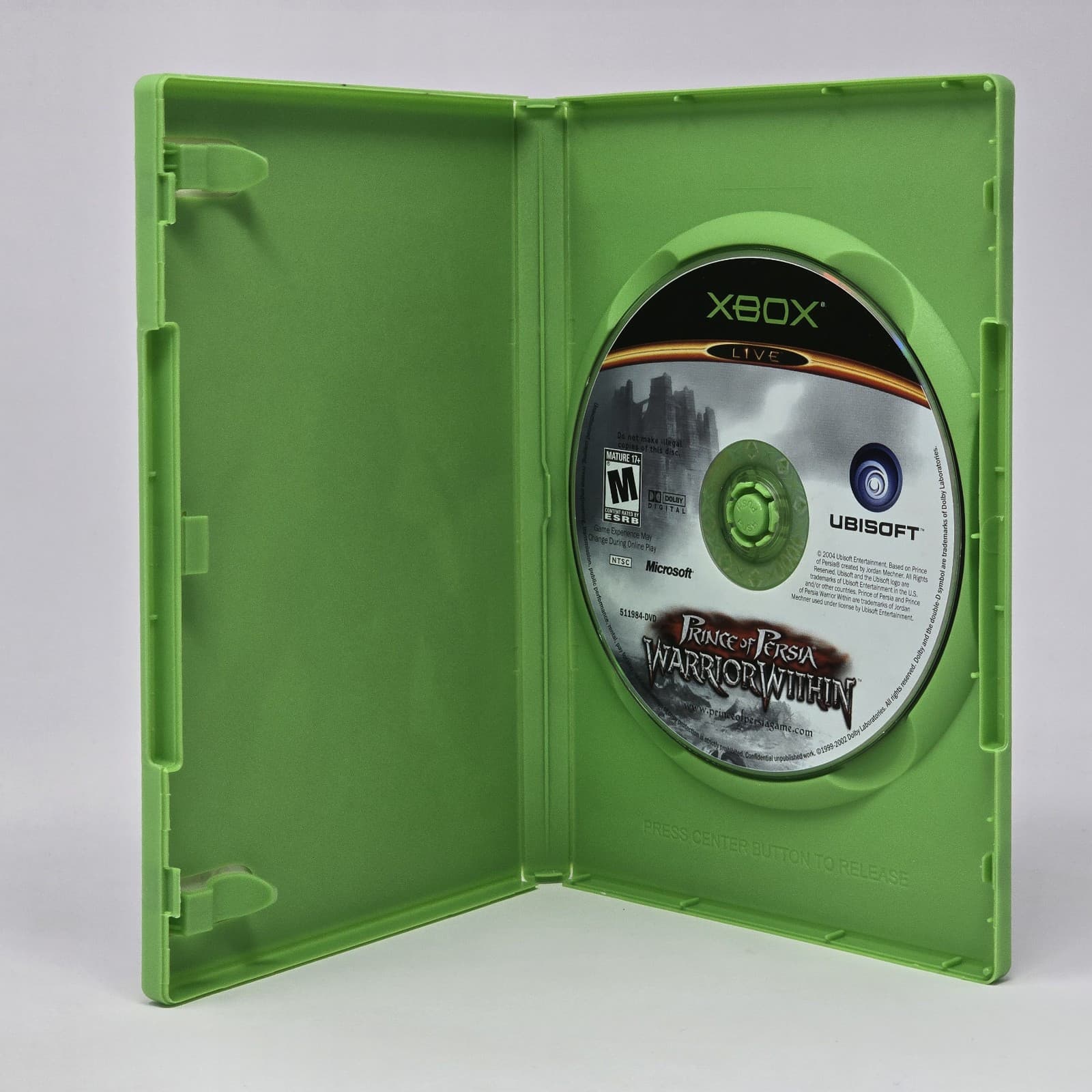 Prince of Persia: Warrior Within (Original Xbox) Black Label Case & Disc TESTED - Thumbnail 2