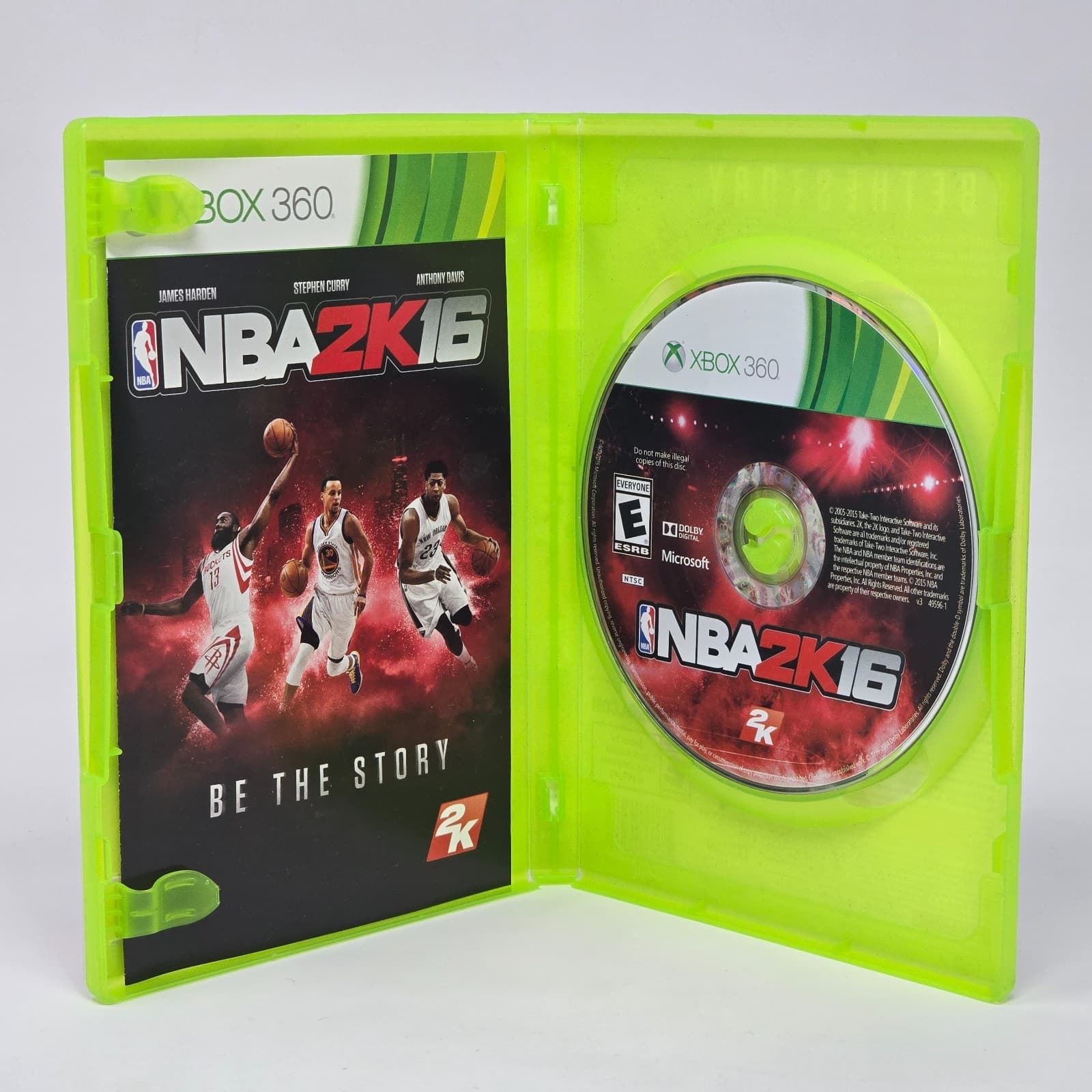 NBA 2K16 - Anthony Davis (Xbox 360) CIB COMPLETE & TESTED - Thumbnail 2