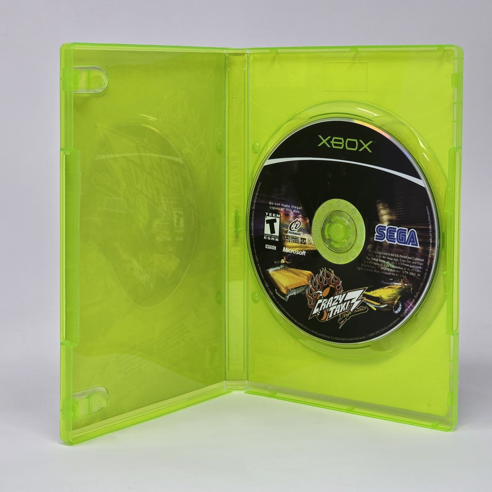 Crazy Taxi 3: High Roller (Original Xbox) Case & Disc TESTED - Thumbnail 2