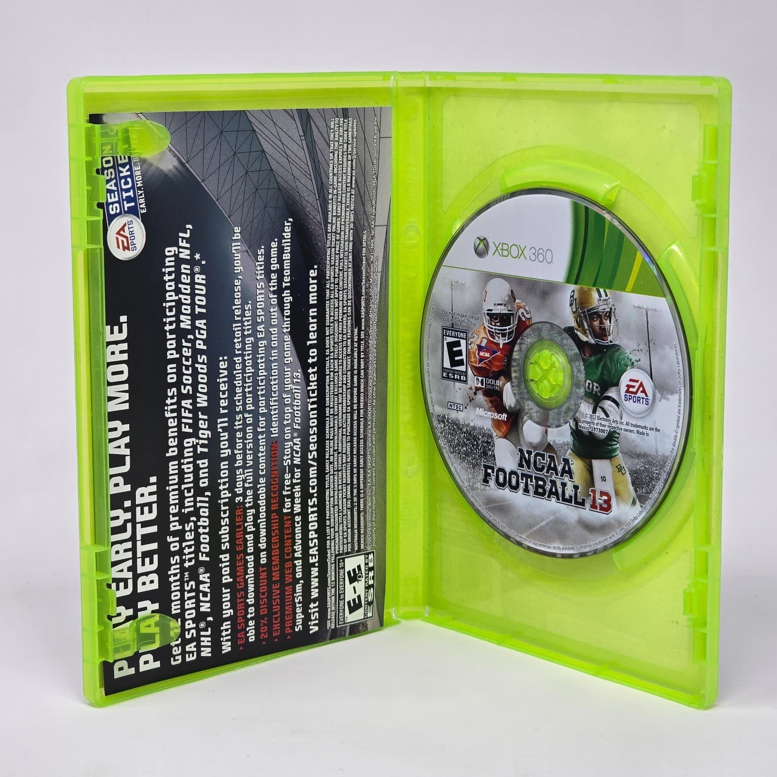 NCAA Football 13 (Xbox 360) CIB COMPLETE & TESTED - Thumbnail 2