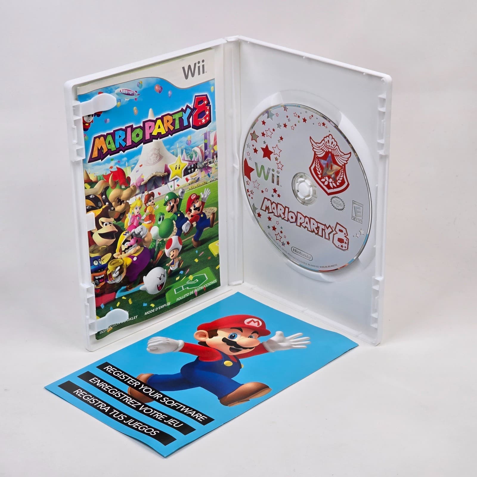 💿REFURBISHED Mario Party 8 (Nintendo Wii) CIB COMPLETE & TESTED 💿 - Thumbnail 2