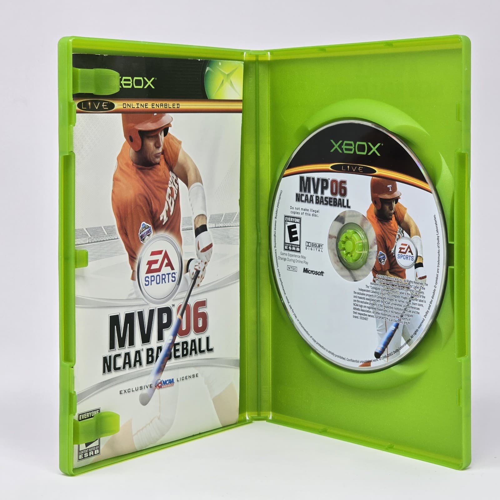 MVP 06: NCAA Baseball (Original Xbox) CIB COMPLETE & TESTED - Thumbnail 2
