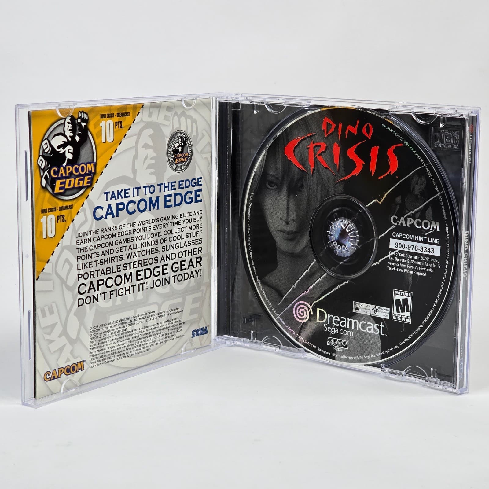 💿REFURBISHED Dino Crisis (Sega Dreamcast) CIB COMPLETE & TESTED 💿 - Thumbnail 2