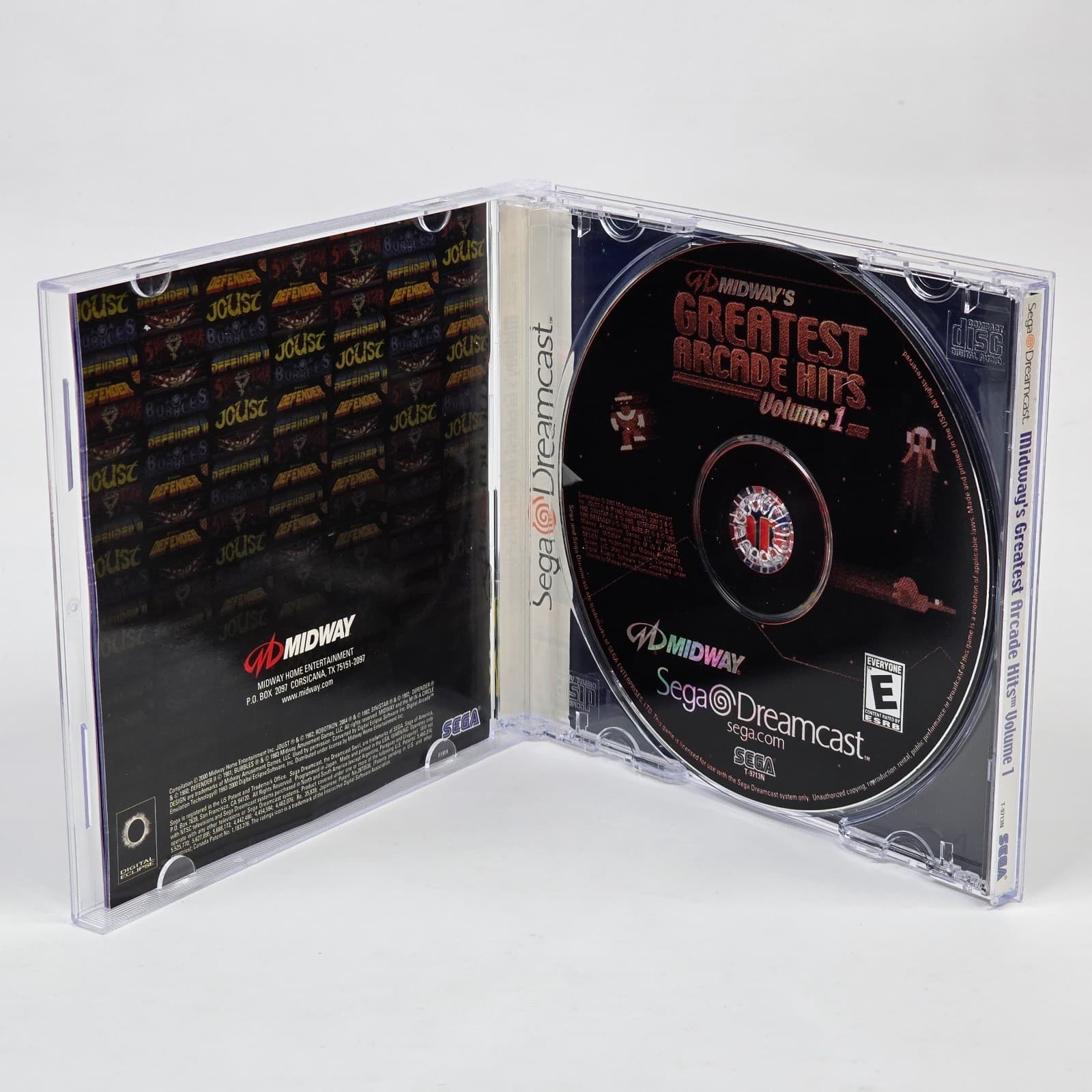 Midway's Greatest Arcade Hits: Volume 1 (Sega Dreamcast) CIB COMPLETE & TESTED - Thumbnail 2