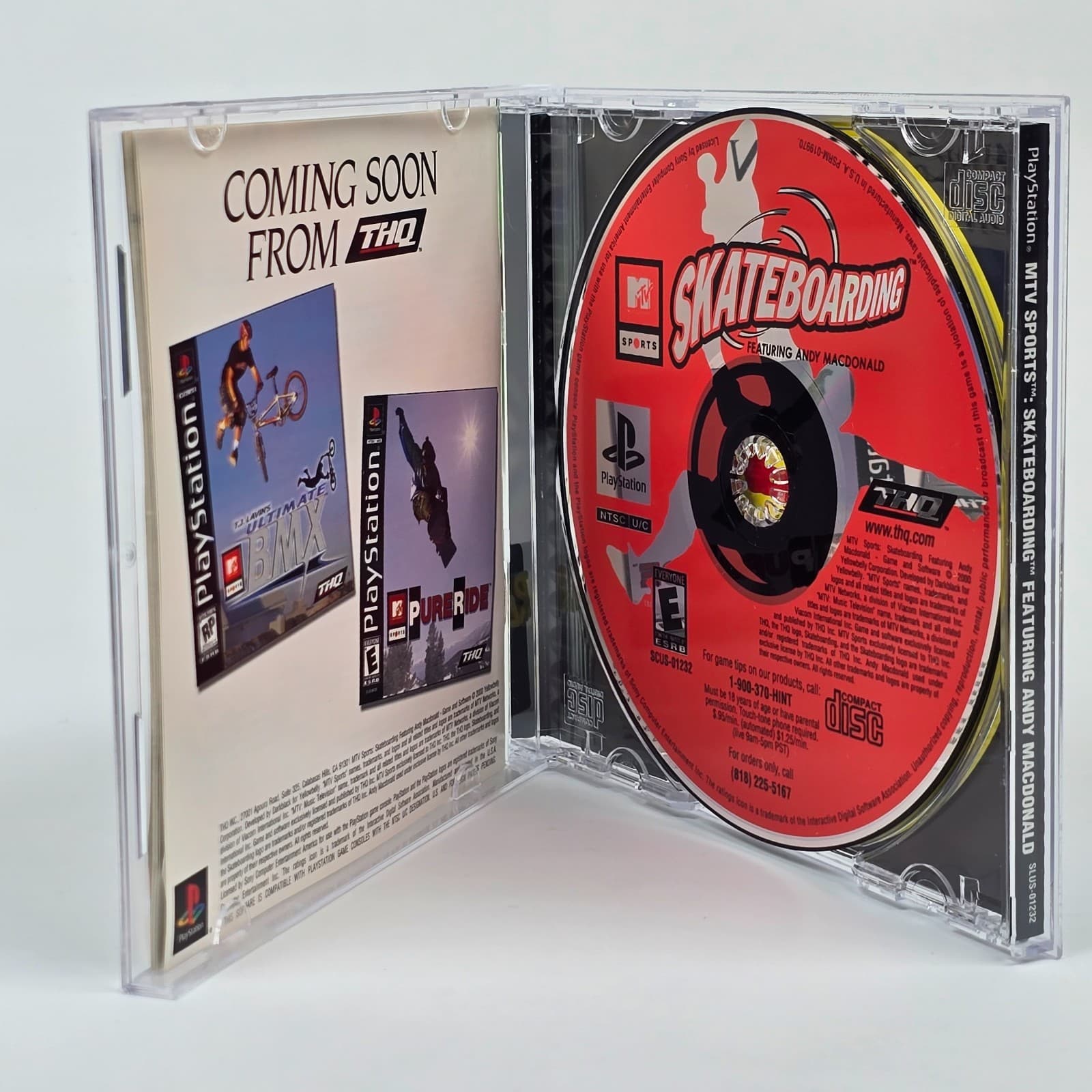 MTV Sports: Skateboarding (PlayStation 1 PS1) CIB COMPLETE - Thumbnail 2