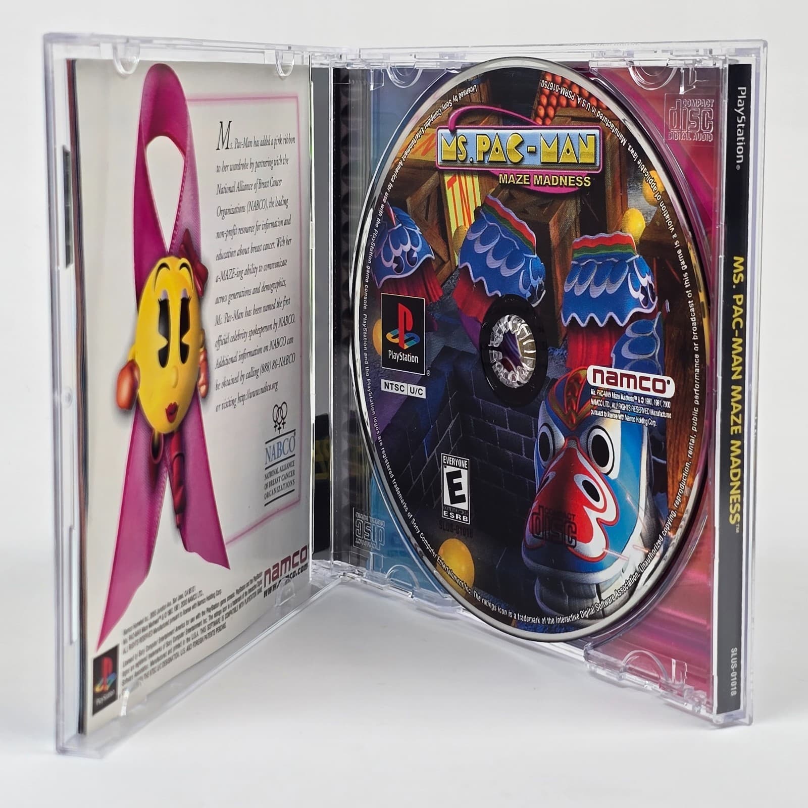 Ms Pac-Man: Maze Madness (PlayStation 1 PS1) CIB COMPLETE - Thumbnail 2