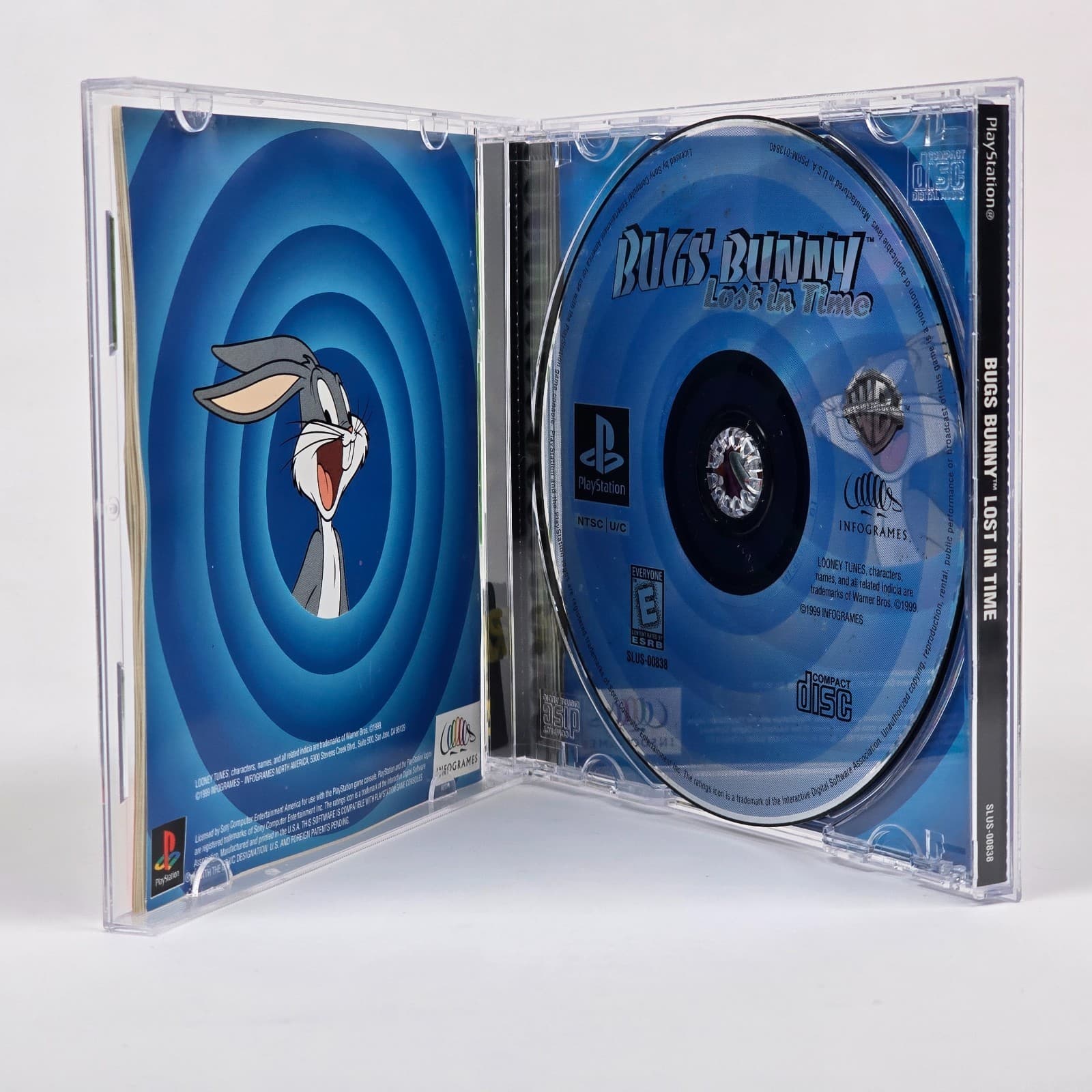 Bugs Bunny: Lost in Time (PlayStation 1 PS1) CIB COMPLETE - Thumbnail 2